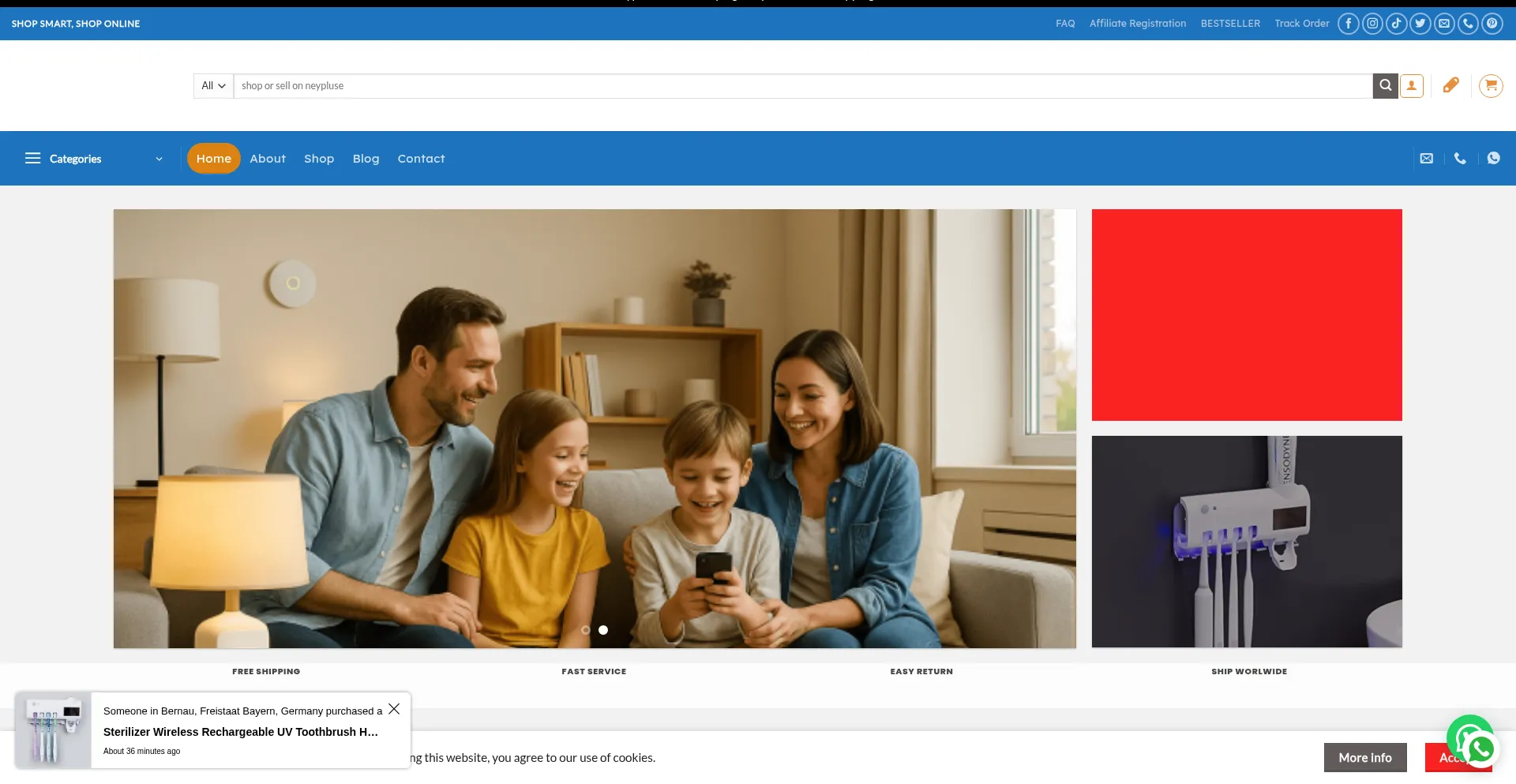 Neypluse.com Screenshot