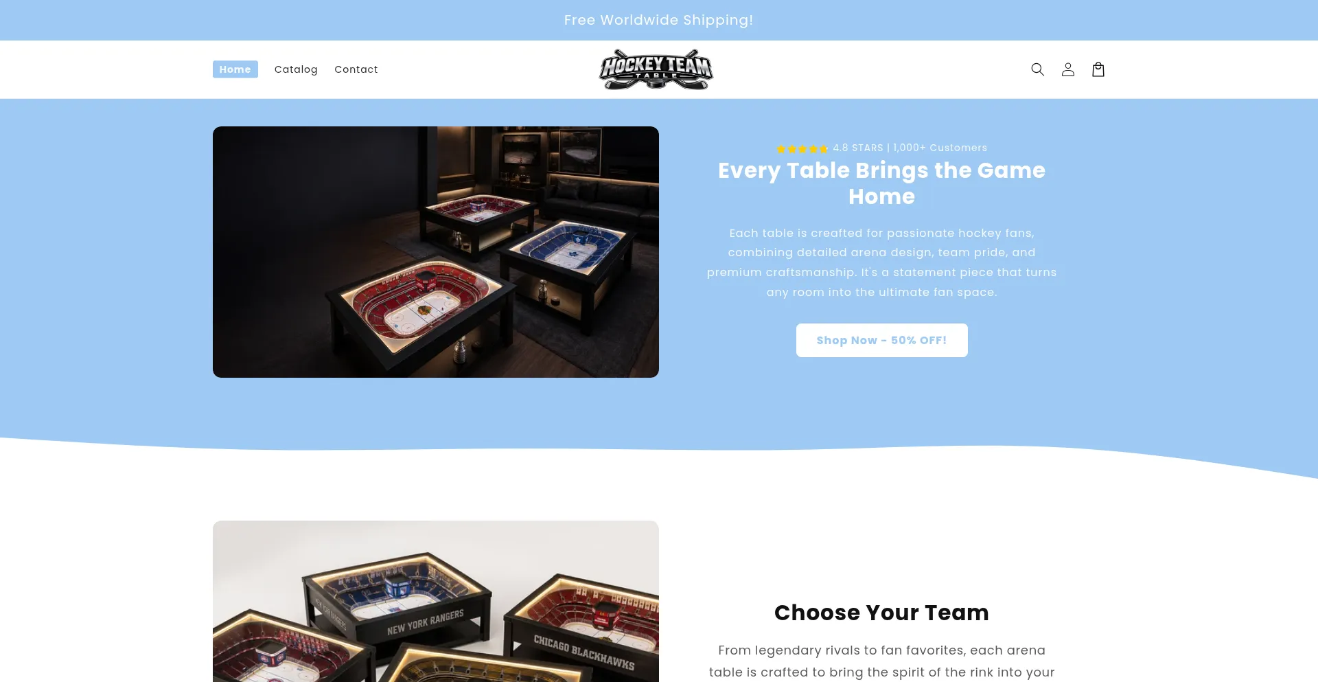 Nhltables.com
