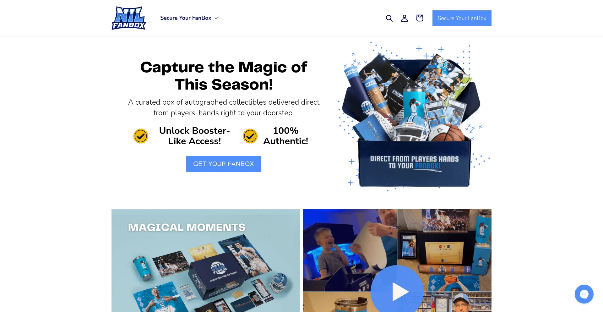 Nilfanbox.com Screenshot