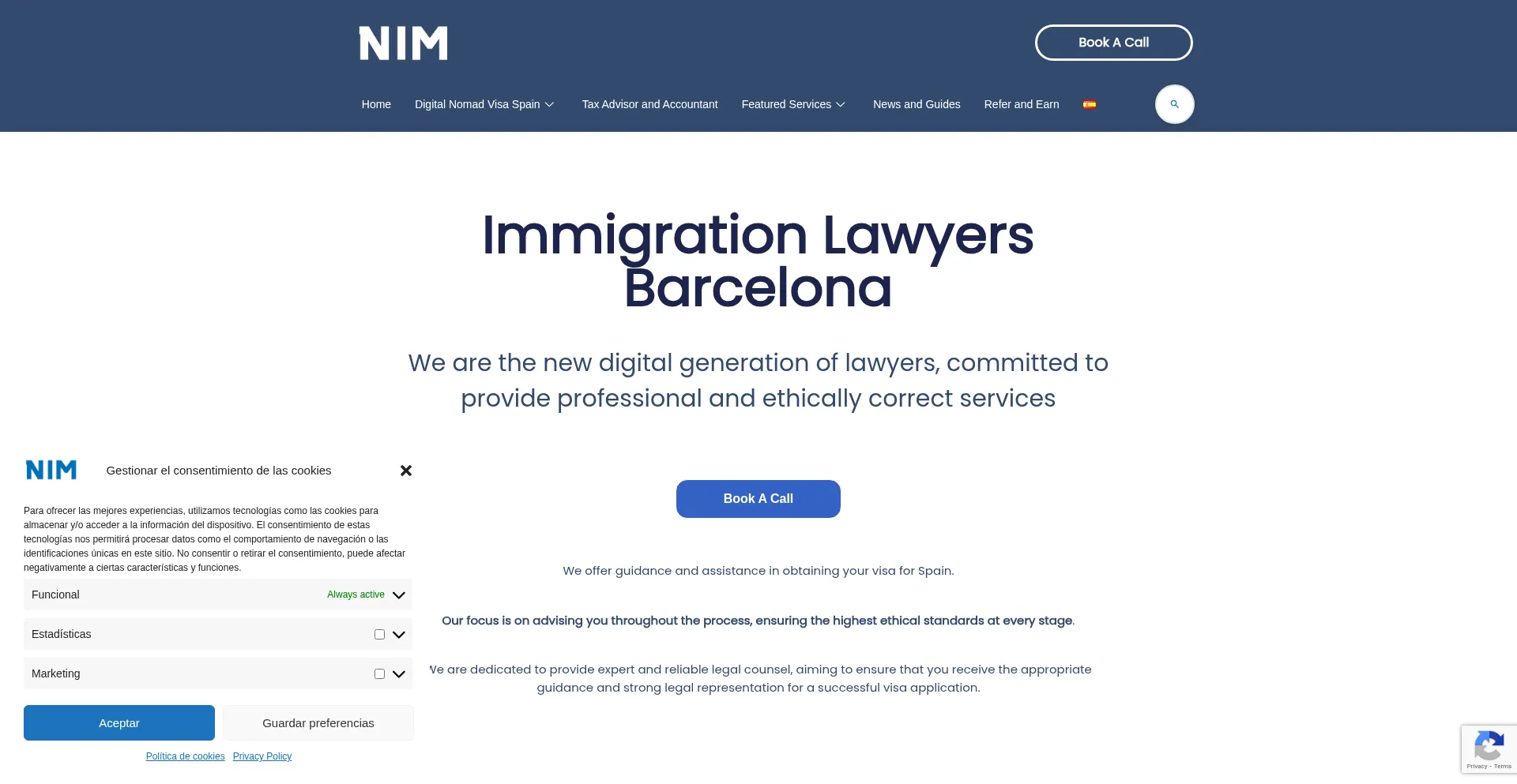 Ist Nimextranjeria.com sicher und vertrauenswürdig?