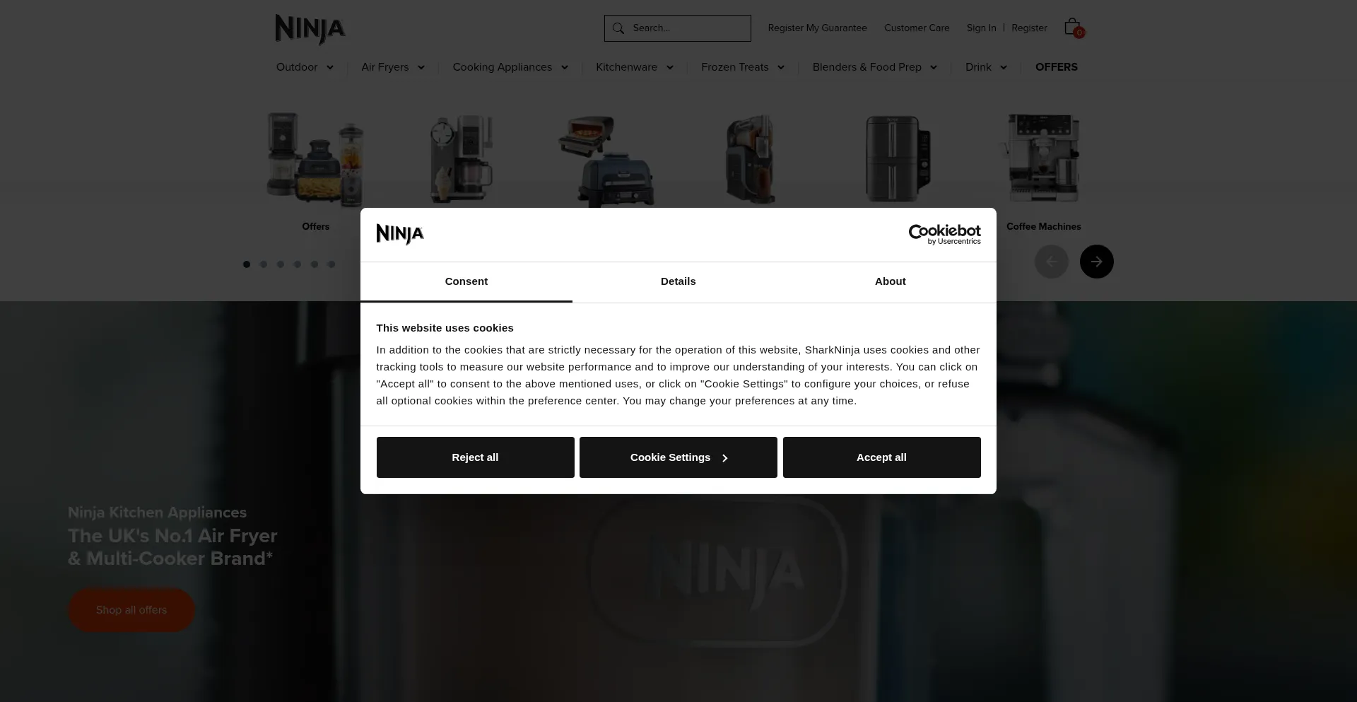 Ist Ninjakitchen.co.uk sicher und vertrauenswürdig?