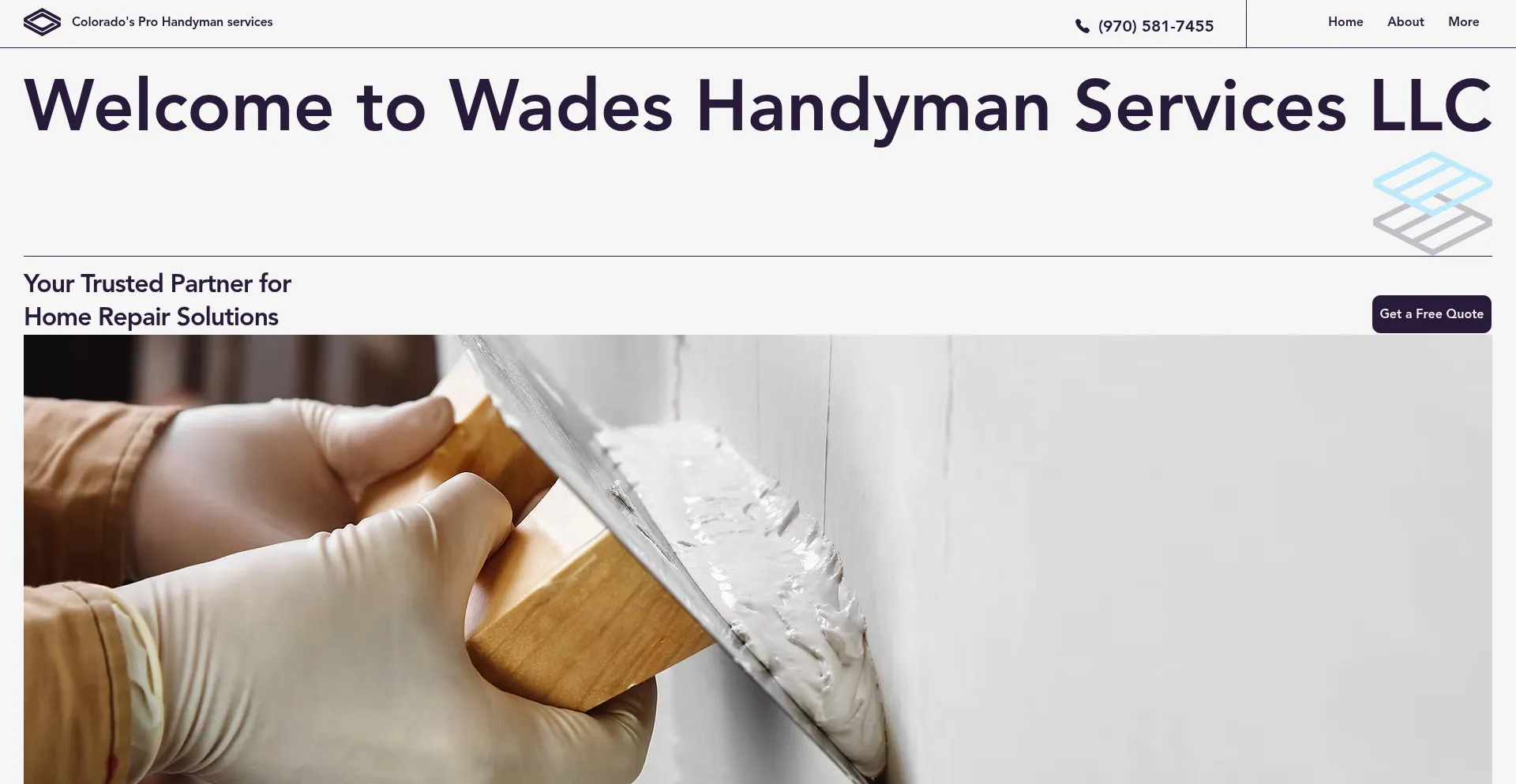 Website screenshot of Nocofixit.com