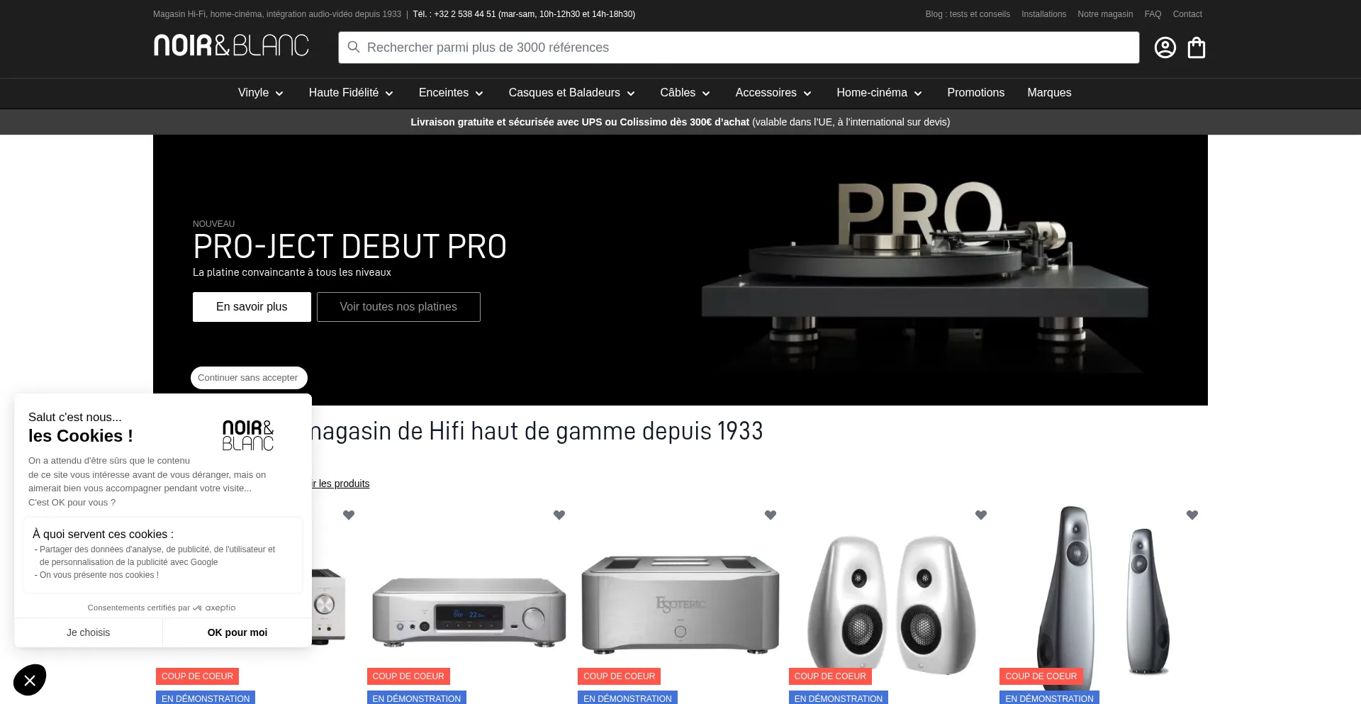 Ist Noir-et-blanc.com sicher und vertrauenswürdig?