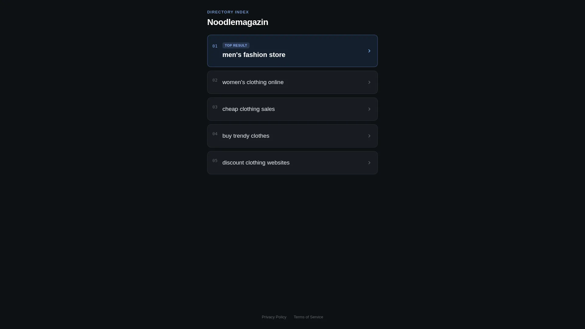 Noodlemagazin.com