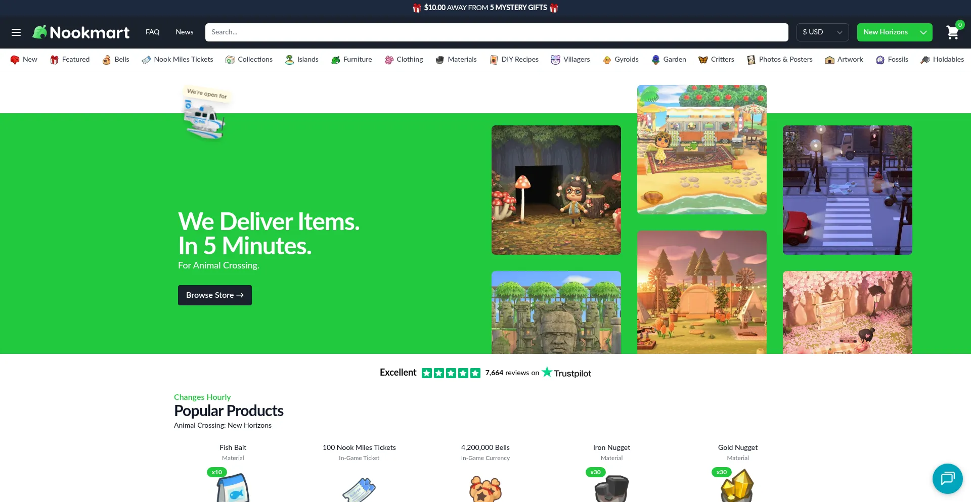 Nookmart.com Screenshot