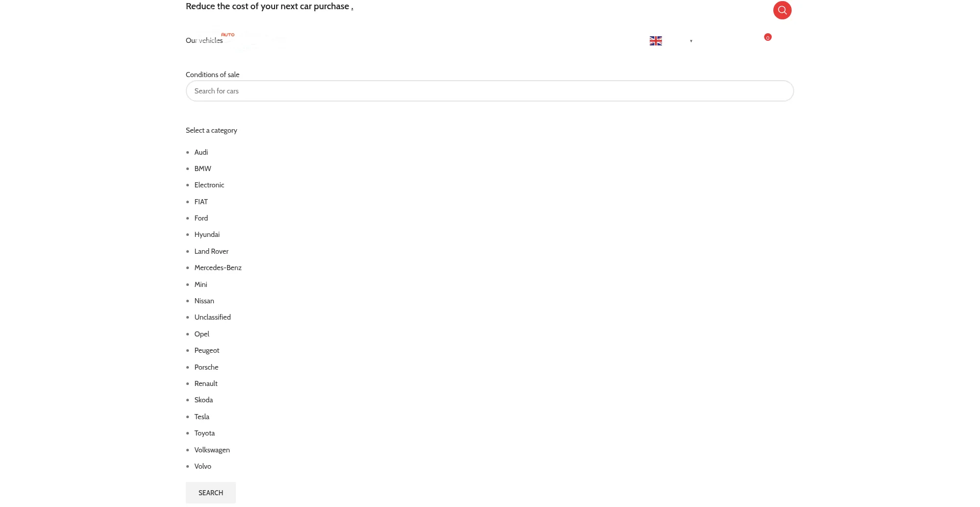 Website screenshot of Nord-auto-services.com