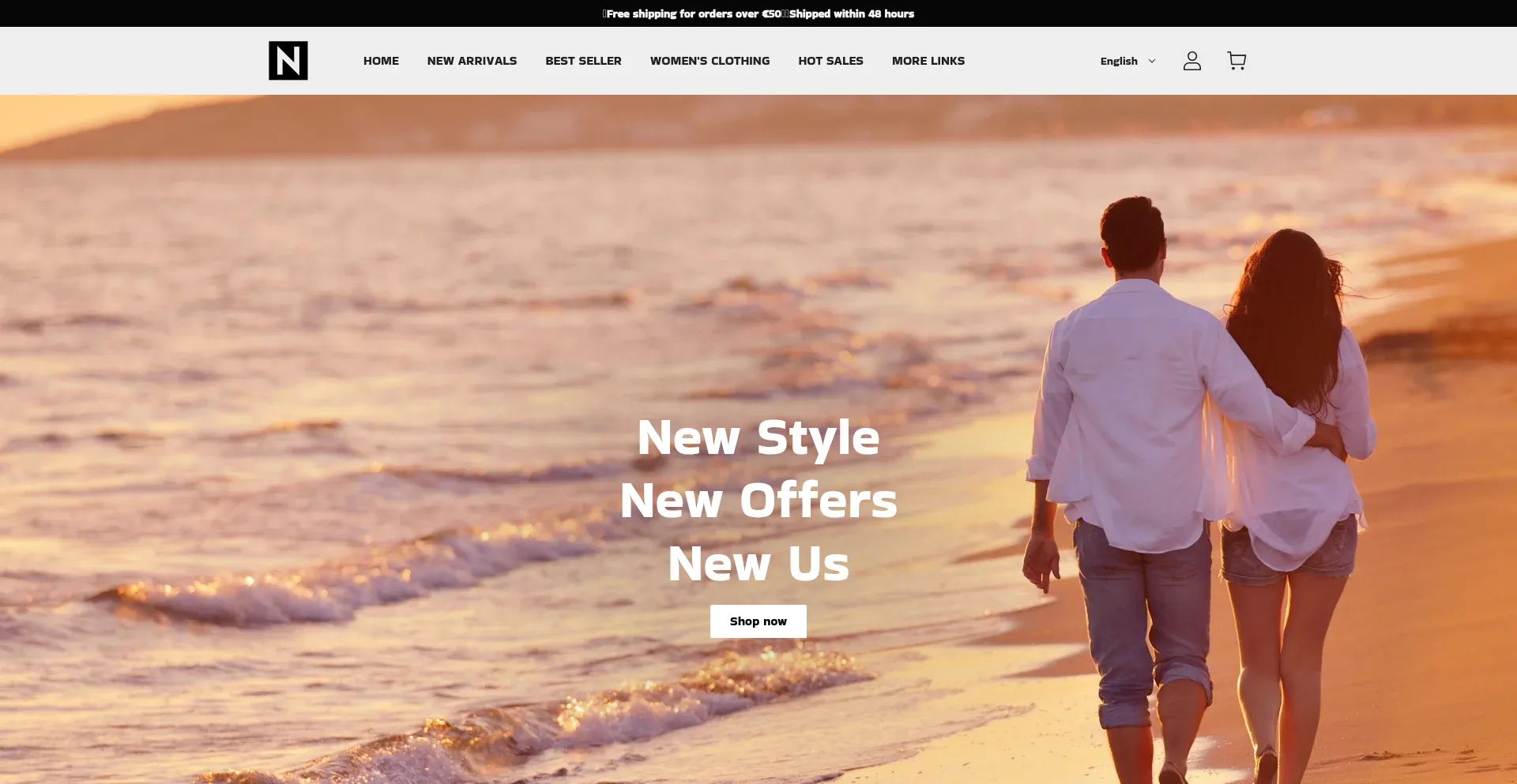 Website screenshot of Nordzoom.com