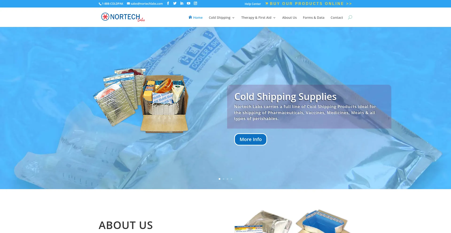 Nortechlabs.com Screenshot