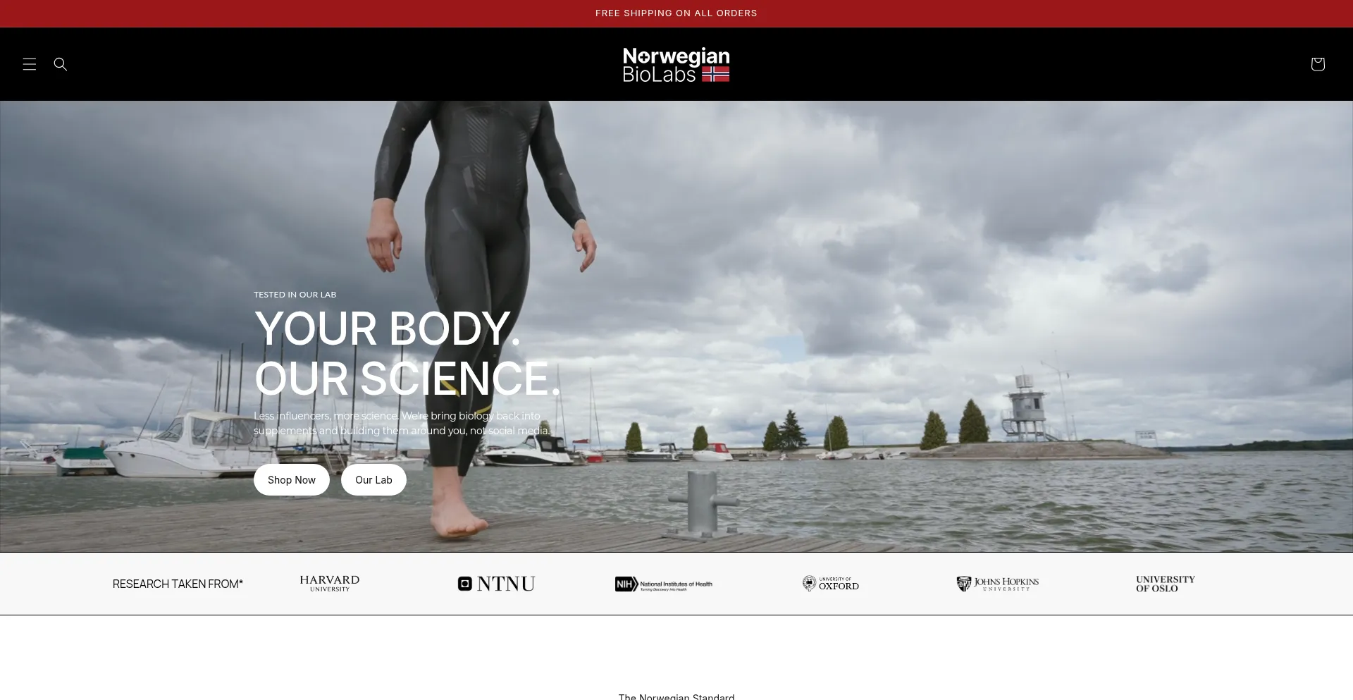 Ist Norwegianbiolabs.com sicher und vertrauenswürdig?