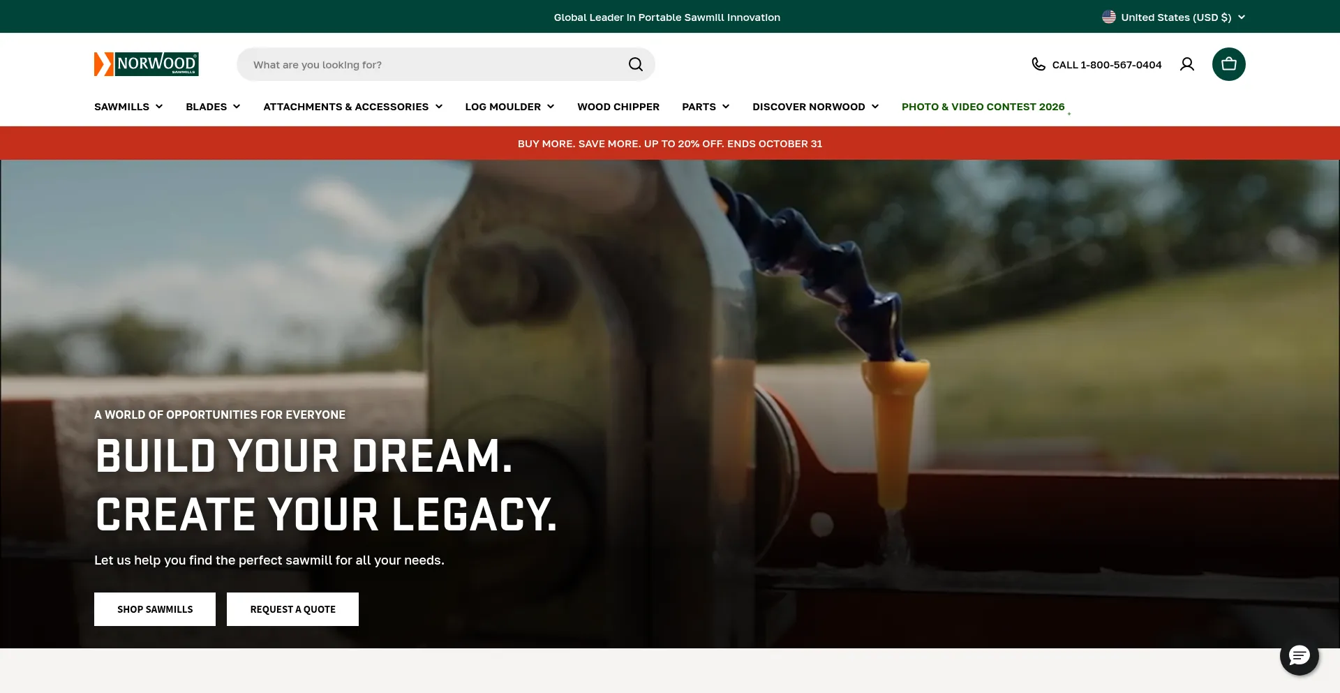 Norwoodsawmills.com