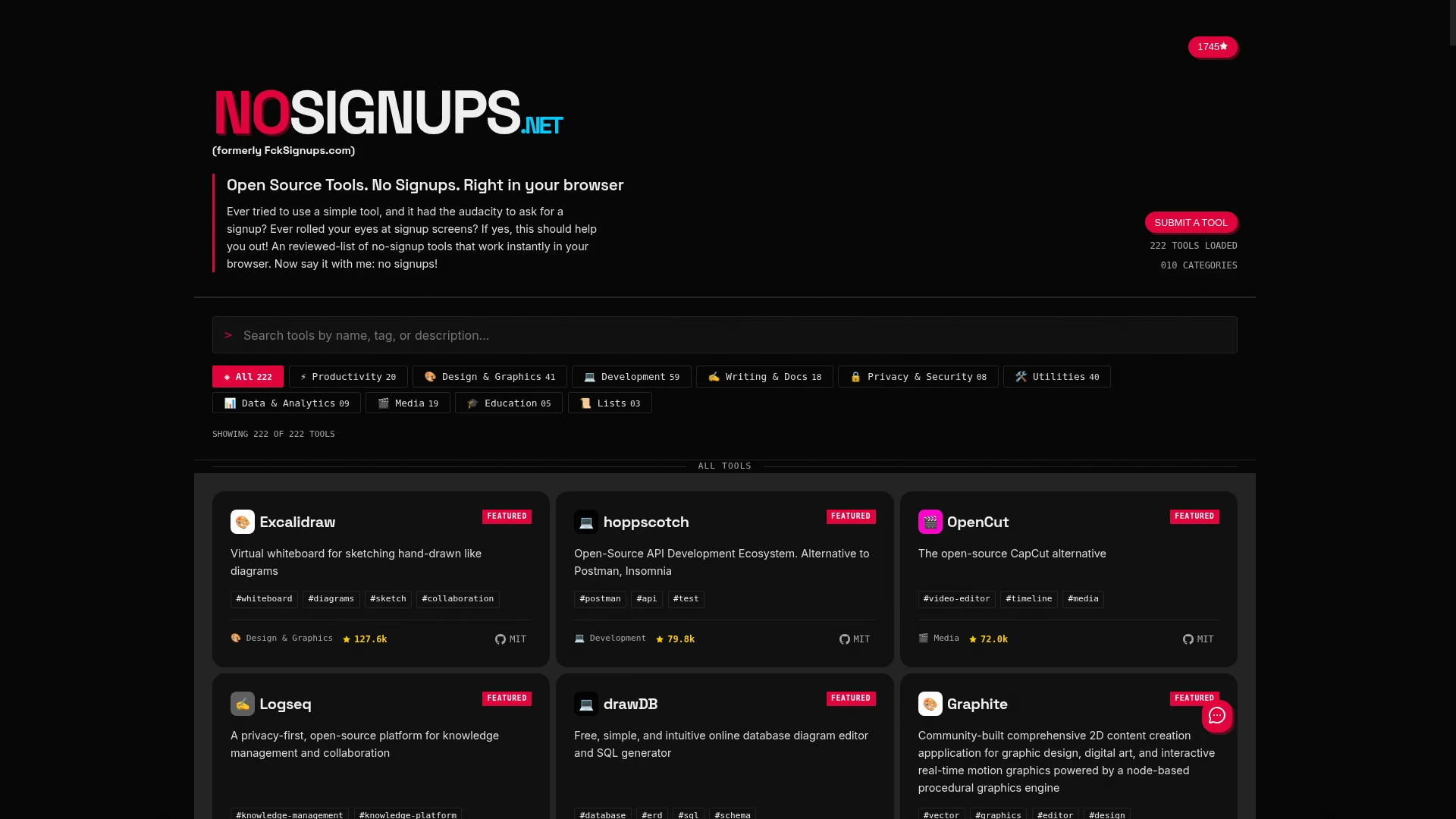 Nosignups.net