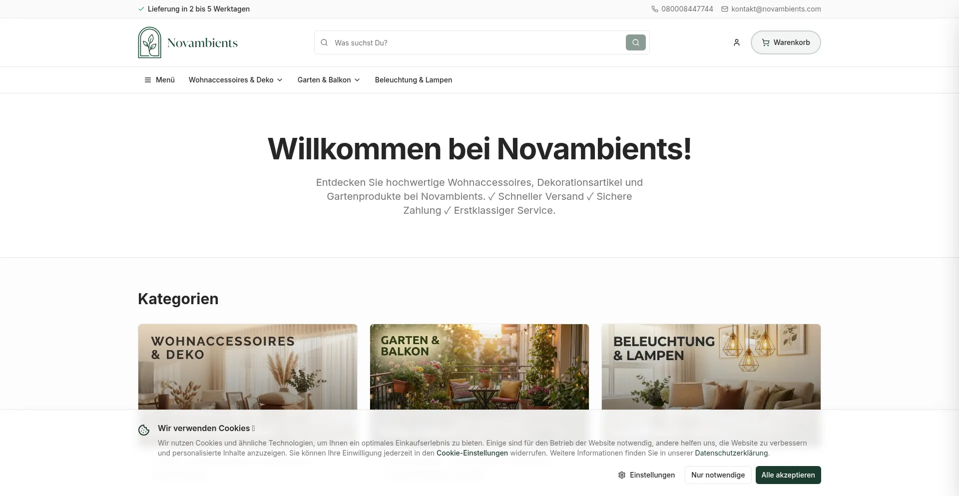 Novambients.com