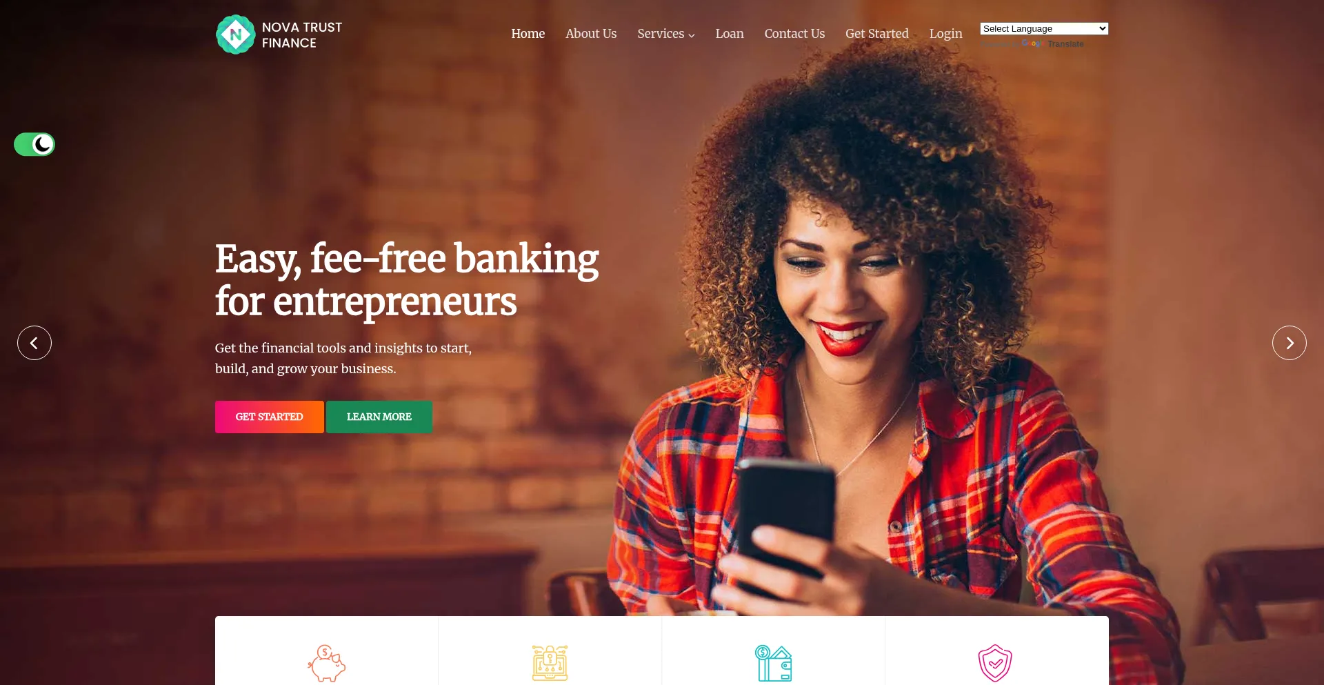 Novatrust-finance.com Screenshot