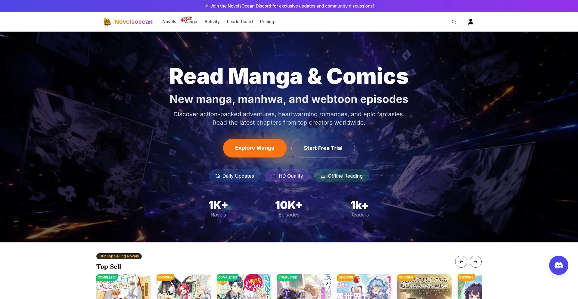 Novelsocean.com