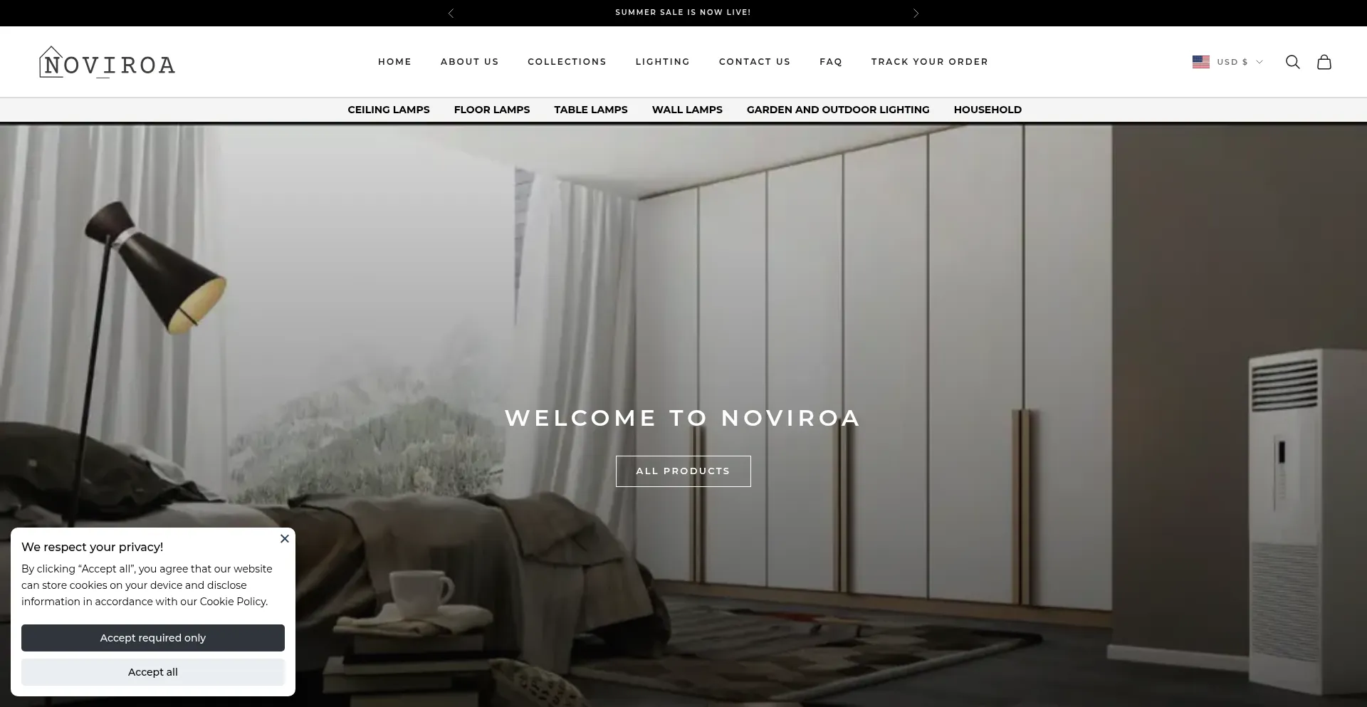 Noviroa.com Screenshot