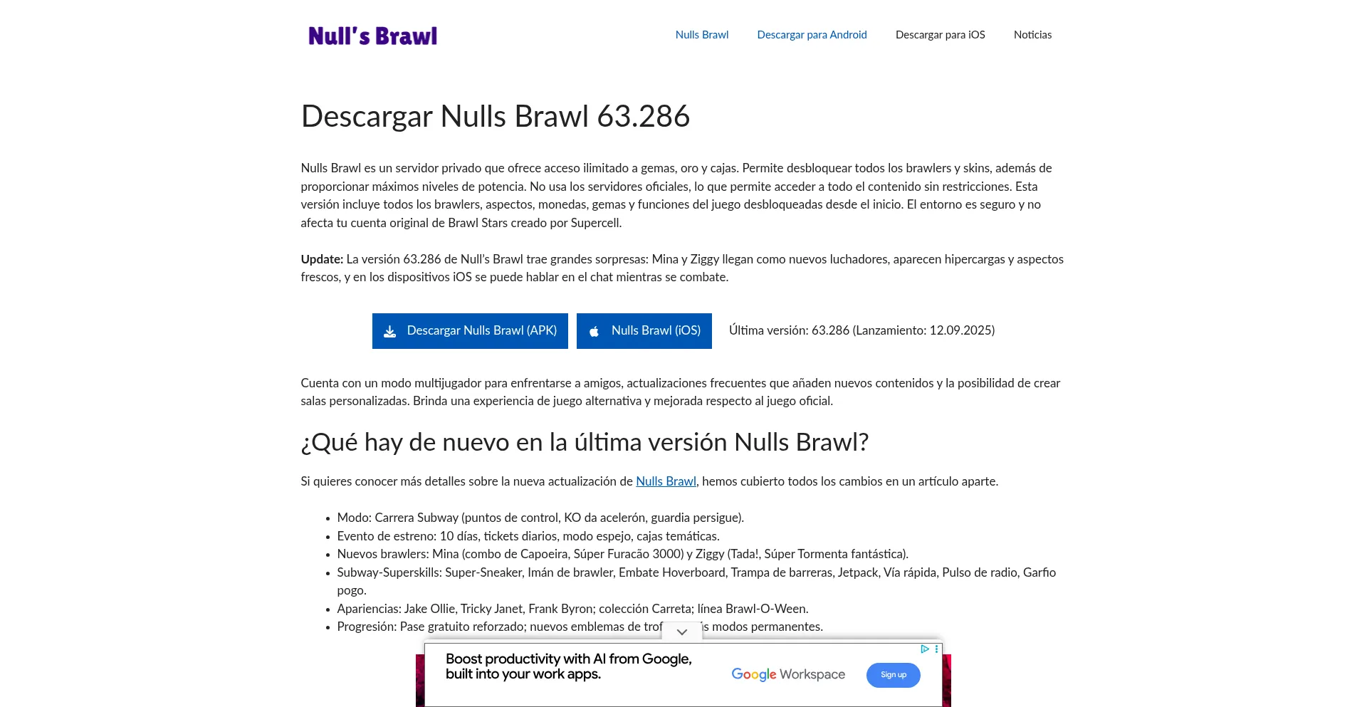 Ist Nulls-brawl.es sicher und vertrauenswürdig?