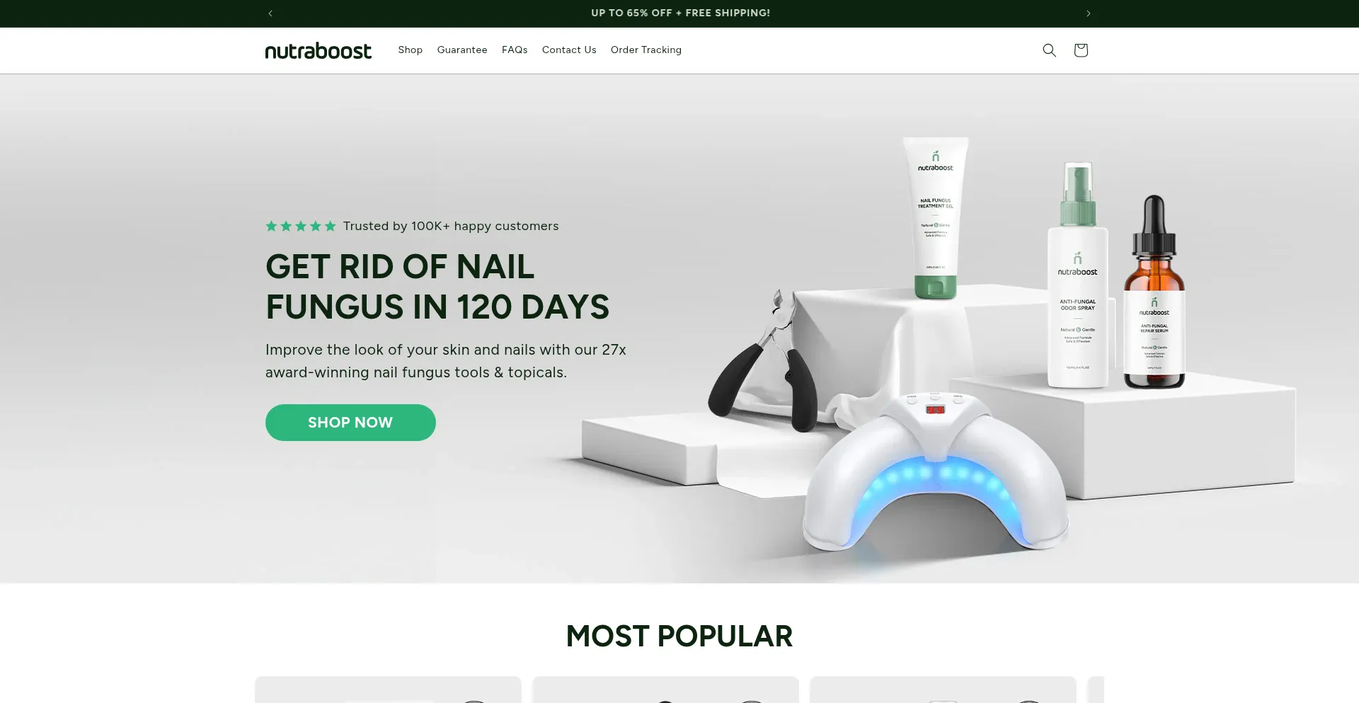 Ist Nutraboost-us.com sicher und vertrauenswürdig?