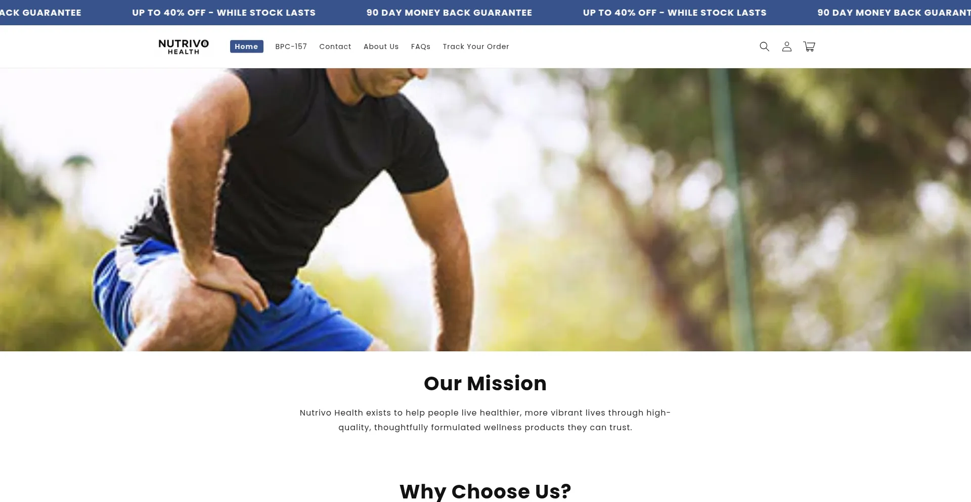 Ist Nutrivohealth.com sicher und vertrauenswürdig?