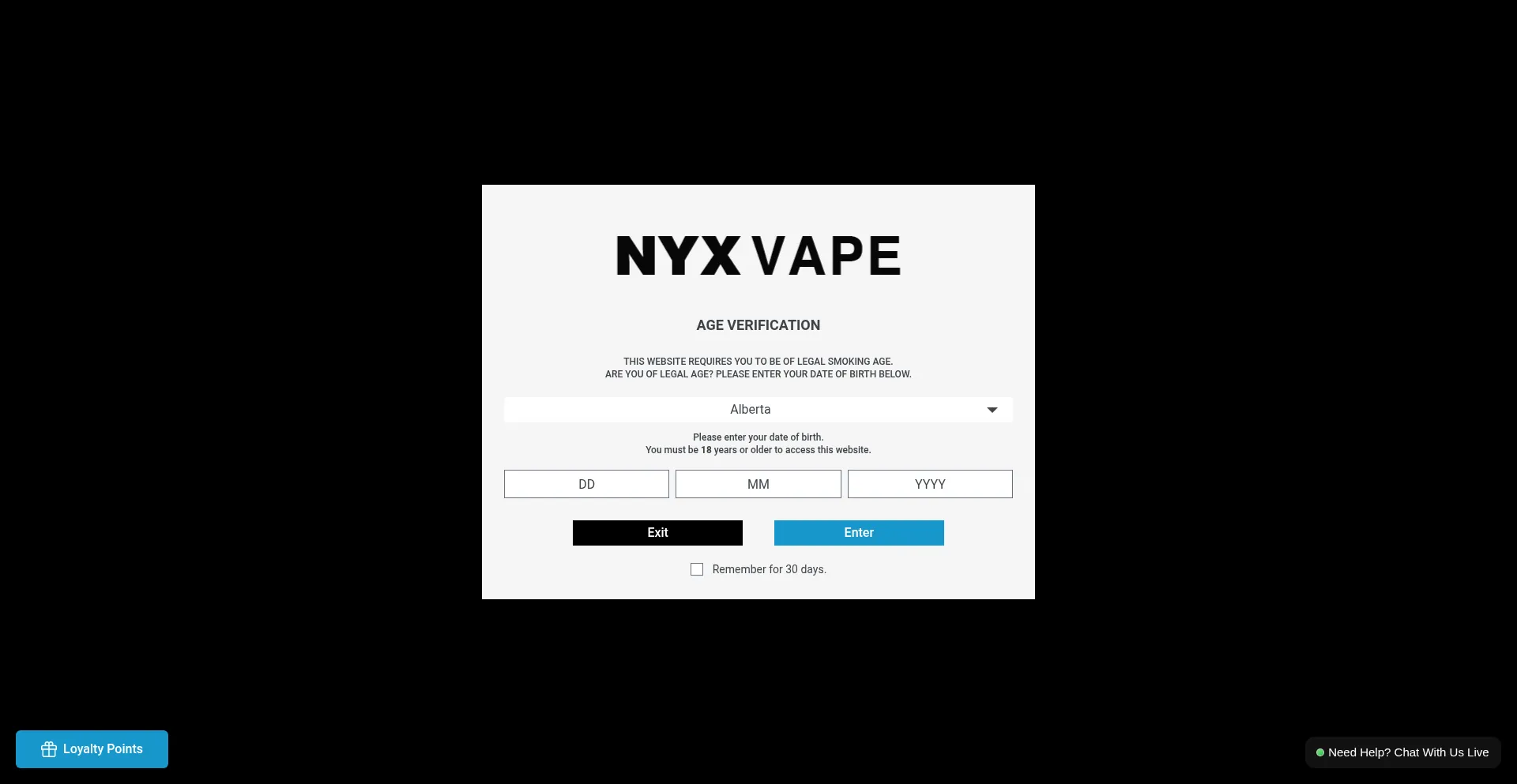 Nyxecigs.com