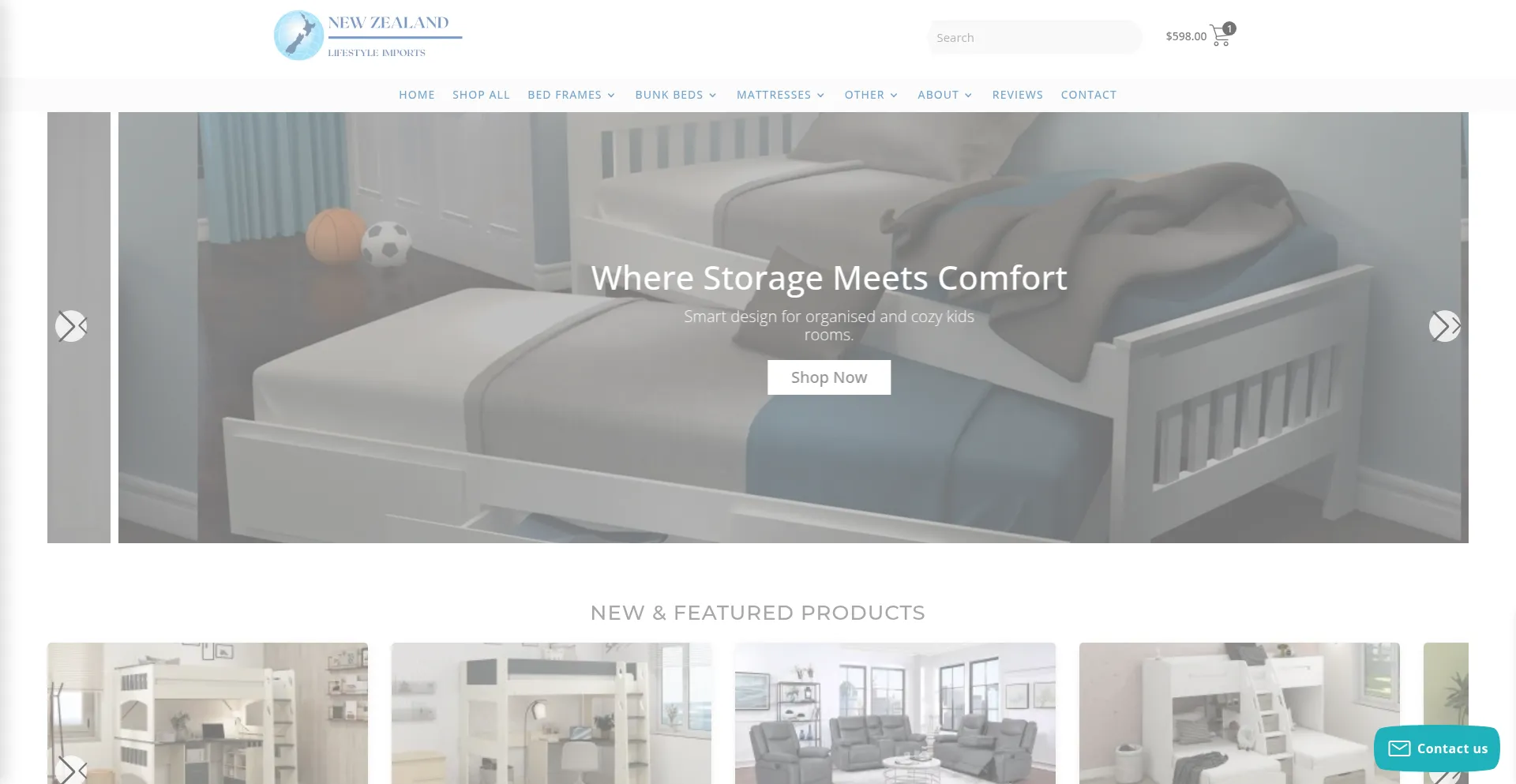 Nzlifestyleimports.co.nz Screenshot