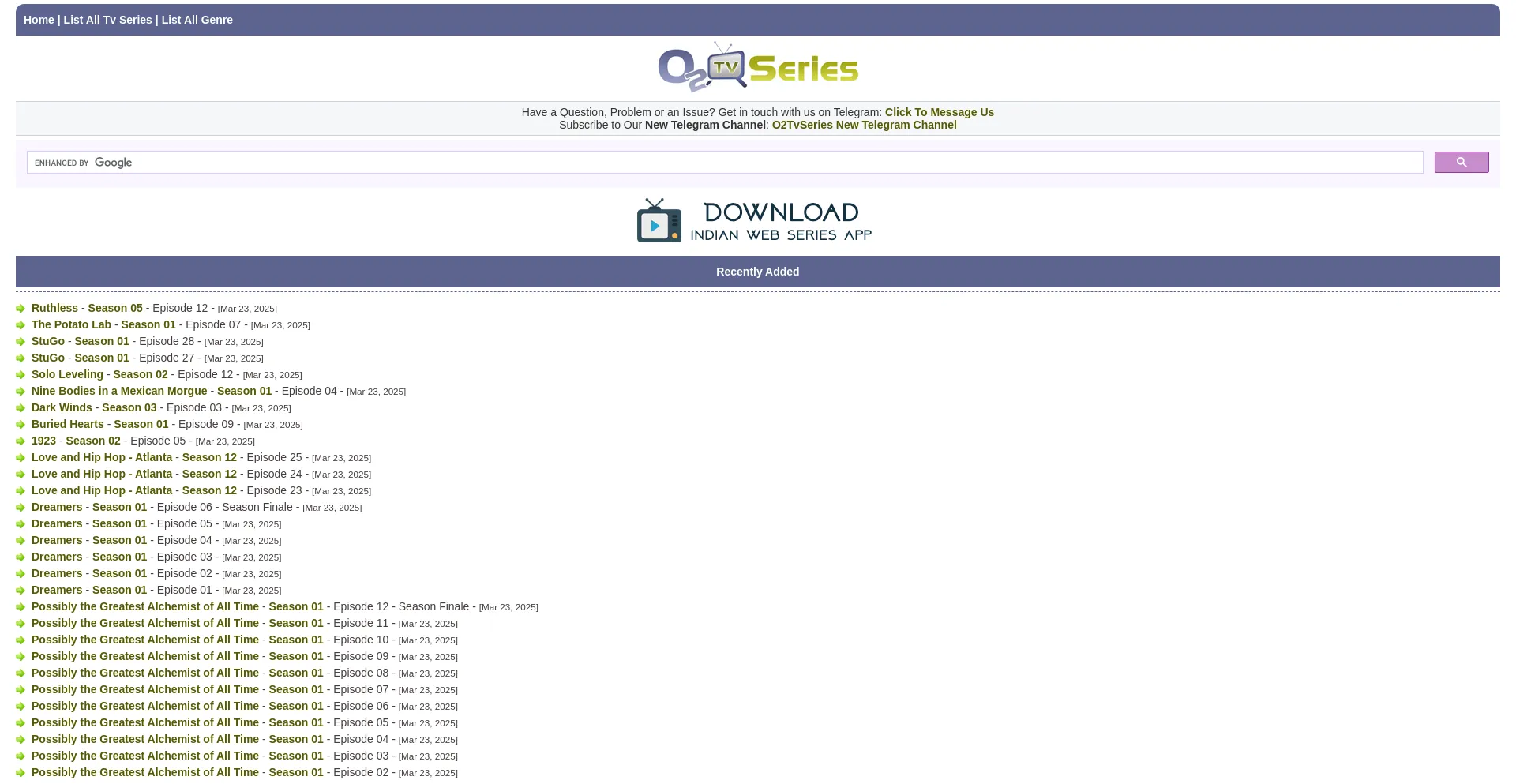 O2tvseries4.com
