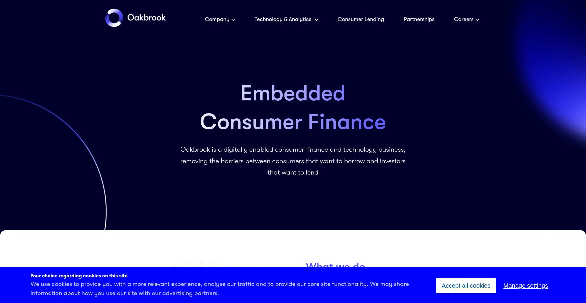 Oakbrookfinance.com Screenshot