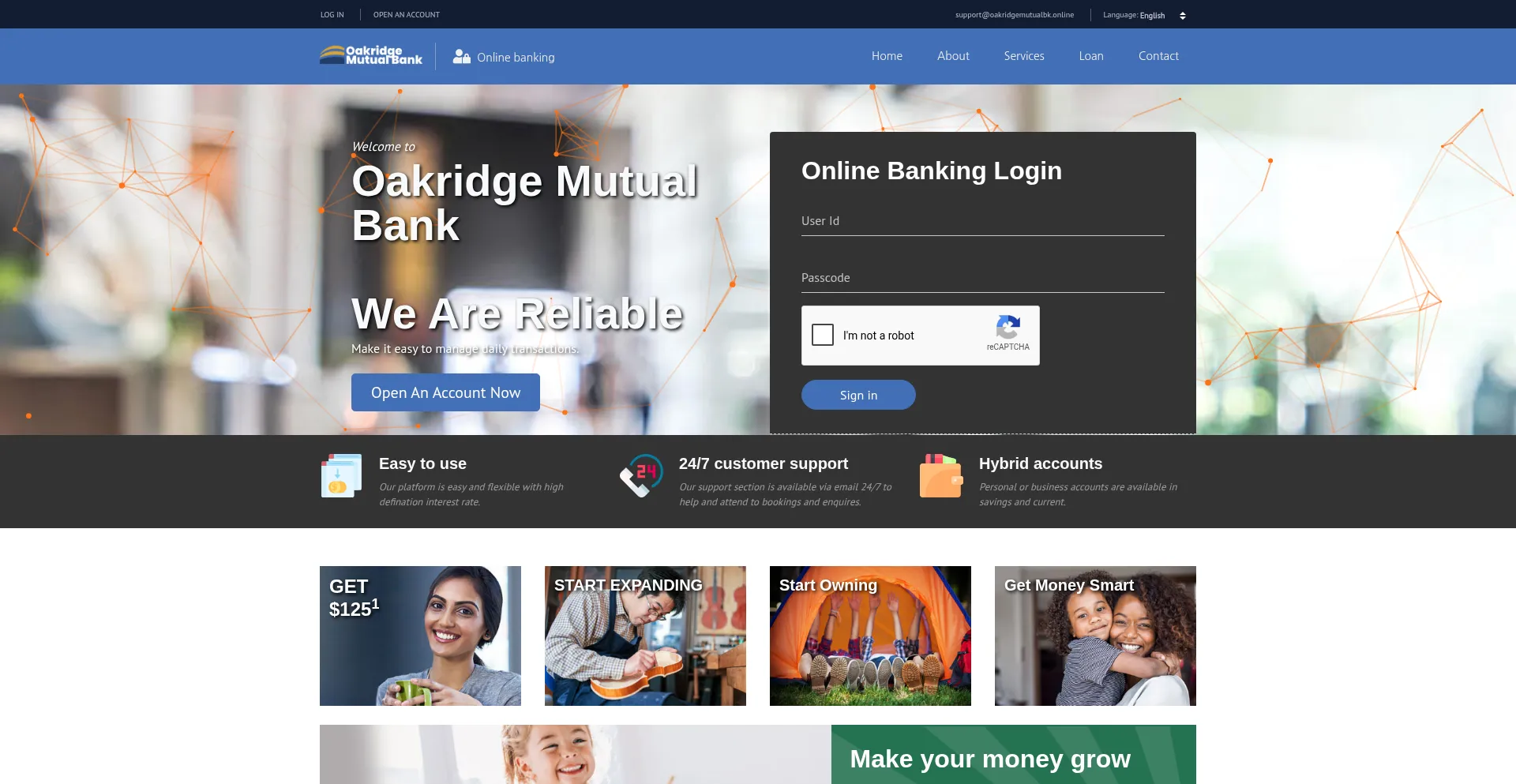 Oakridgemutualbk.online