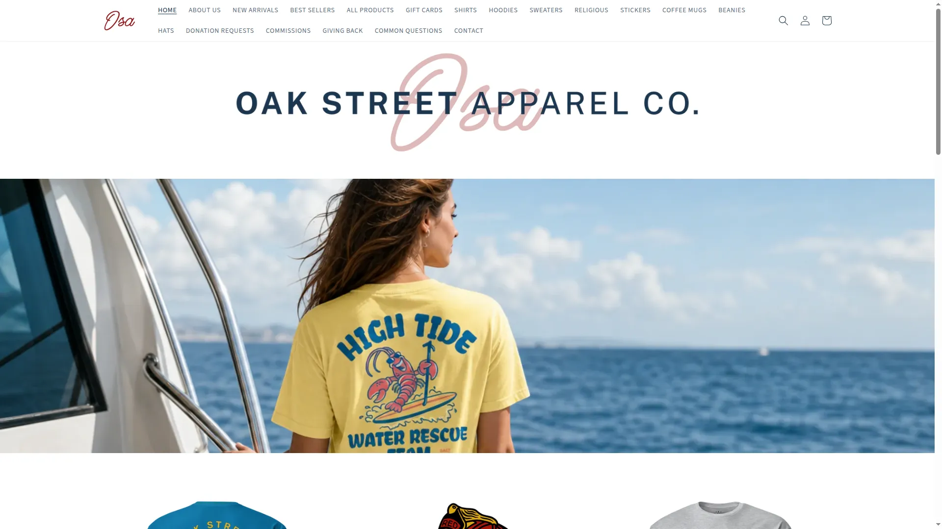 Oakstreetapparel.com