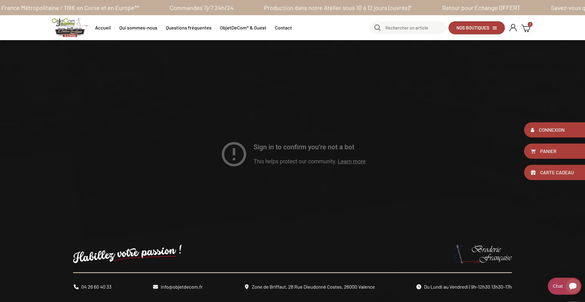 Ist Objetdecom.com sicher und vertrauenswürdig?