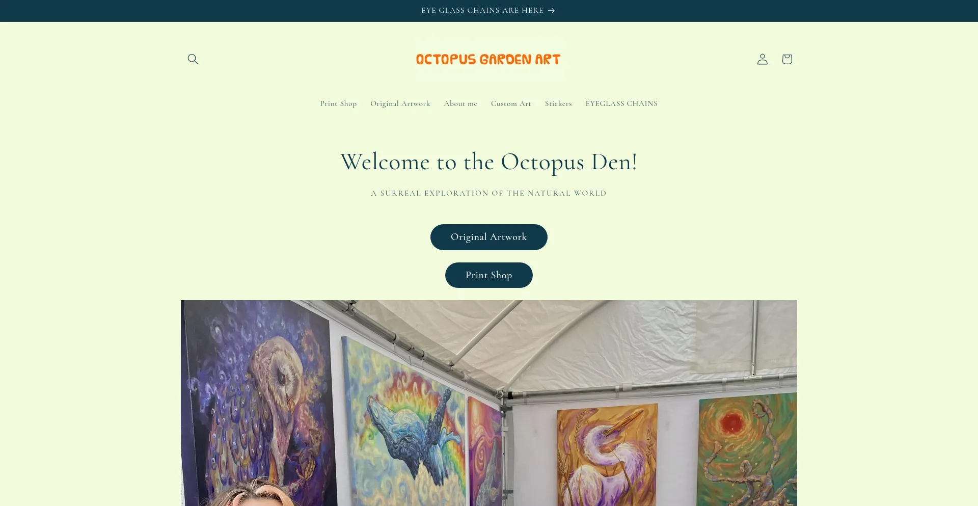 Octopusgardenart.com