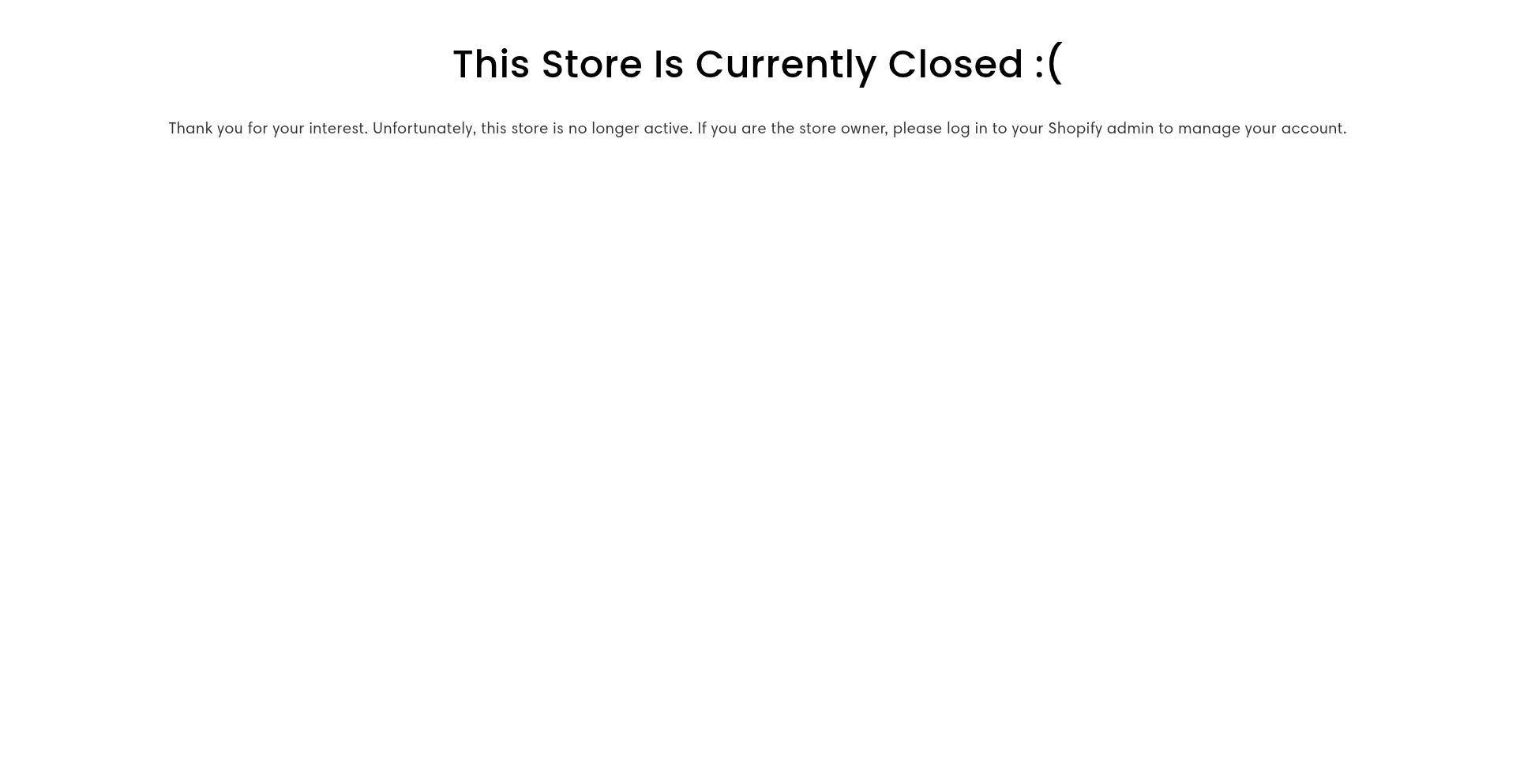 Website screenshot of Officialkreain.com