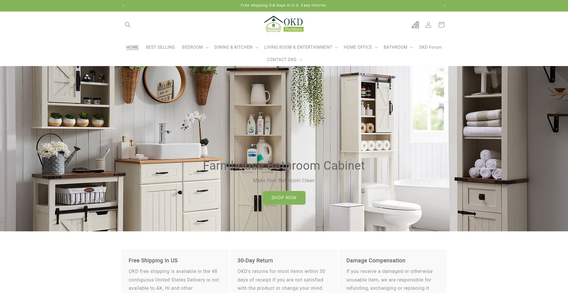 Okdhouse.com Screenshot