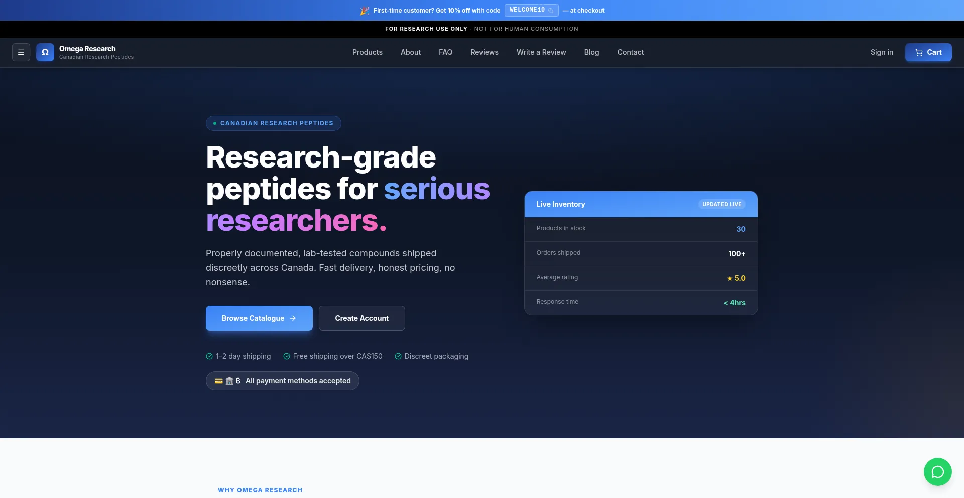 Omegaresearch.ca