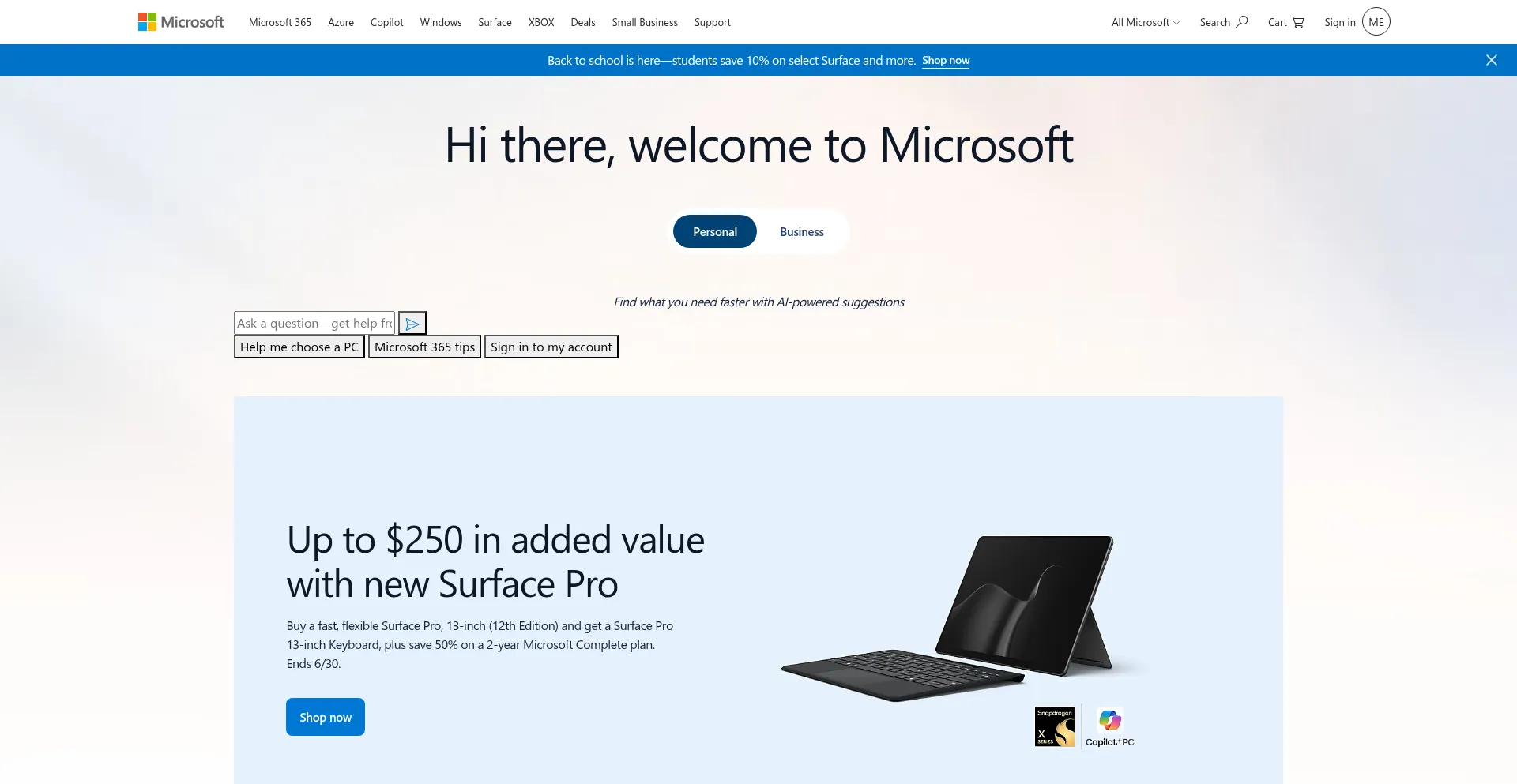 On-microsoft.com