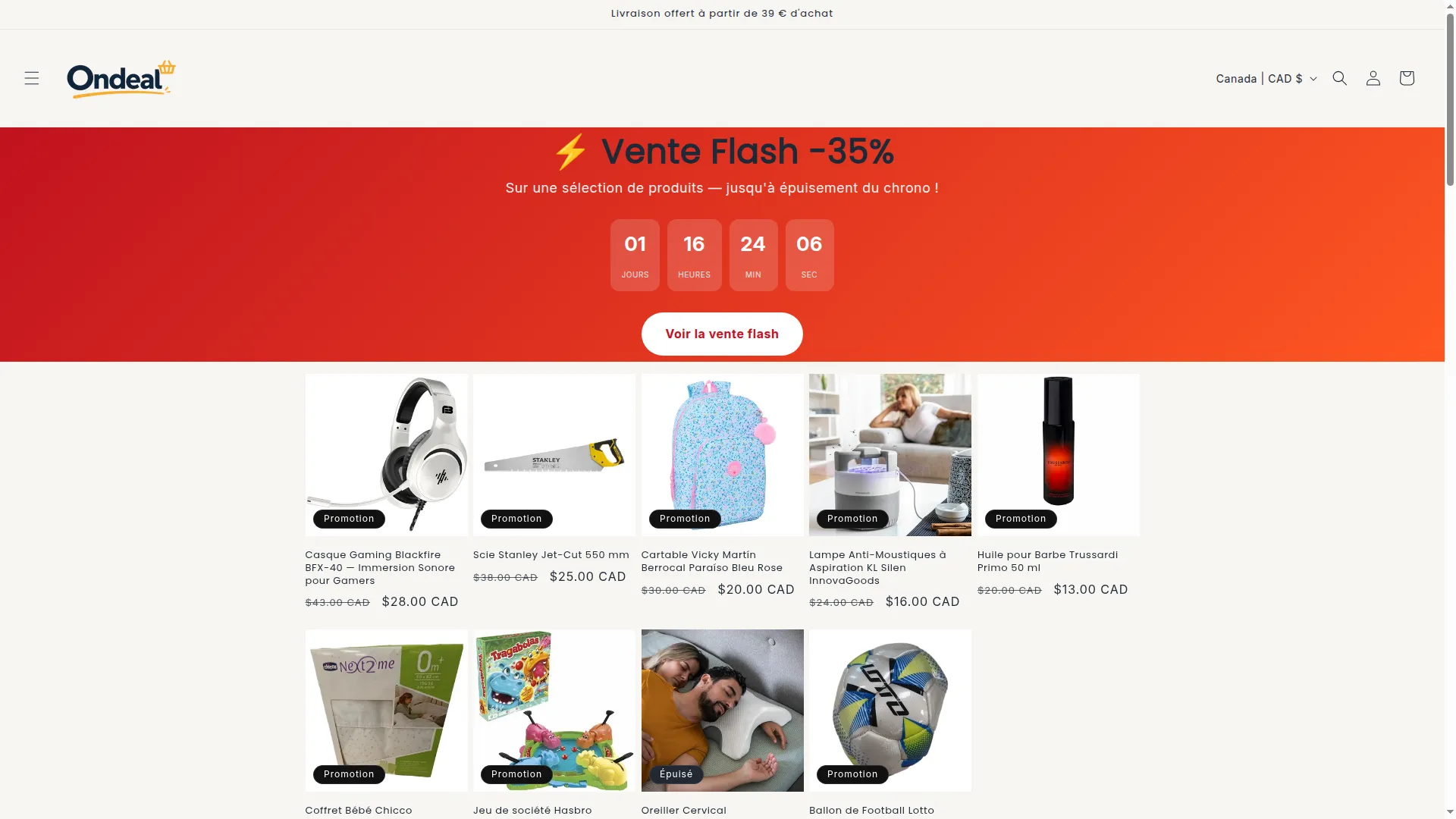 Ondeal.fr