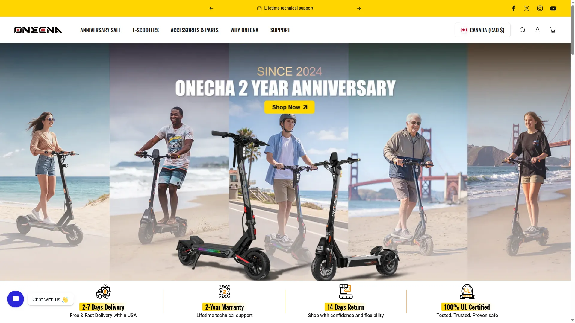 Onecnascooter.com