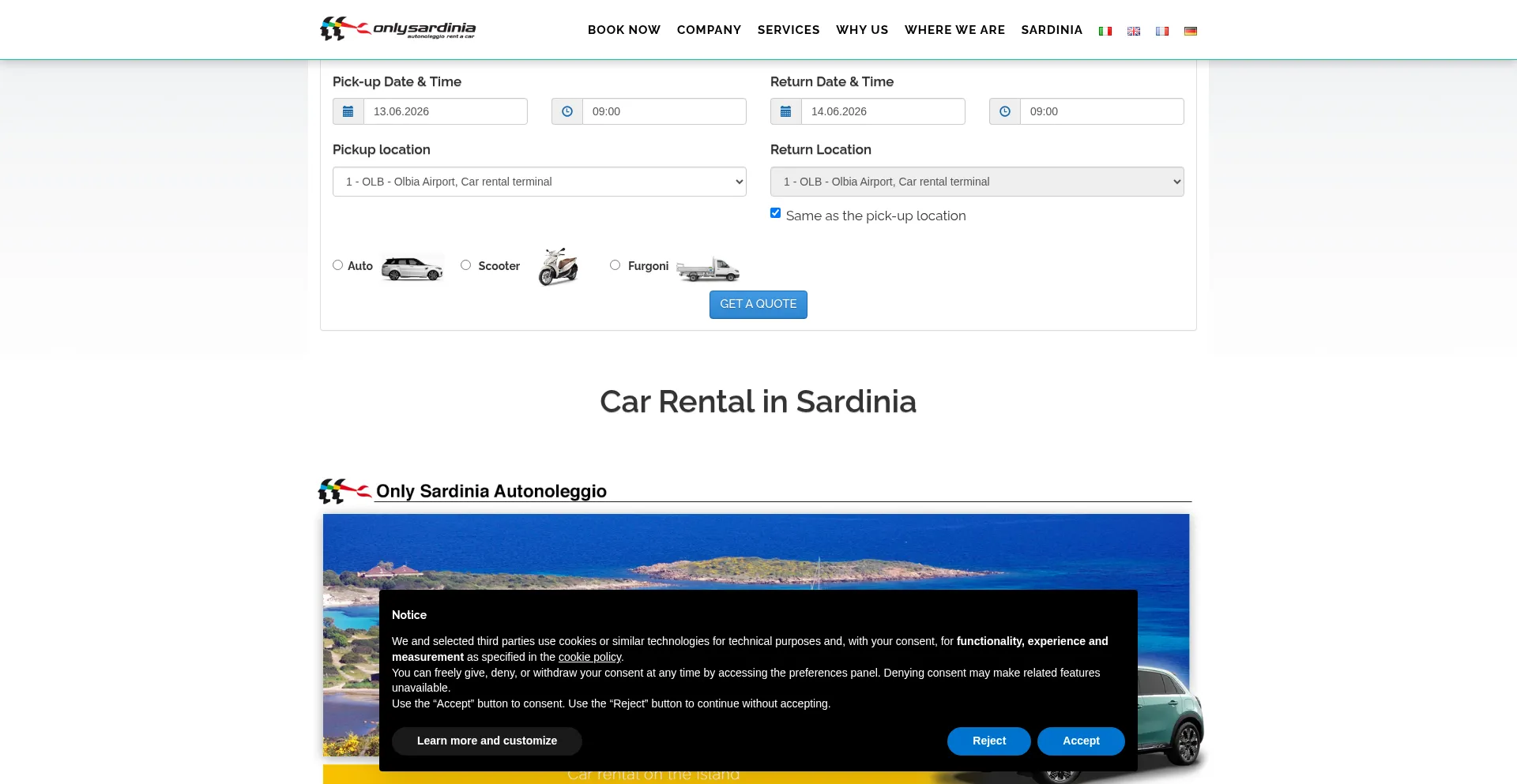 Only-sardinia.com