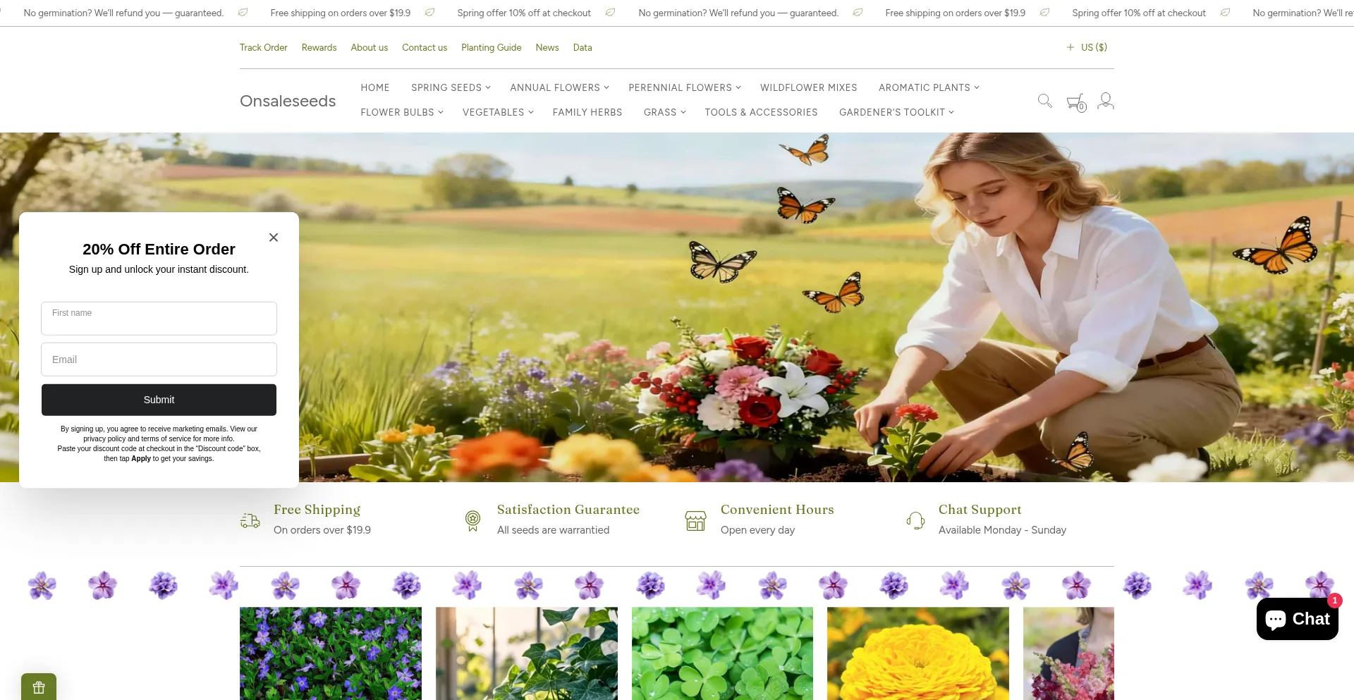 Onsaleseeds.com