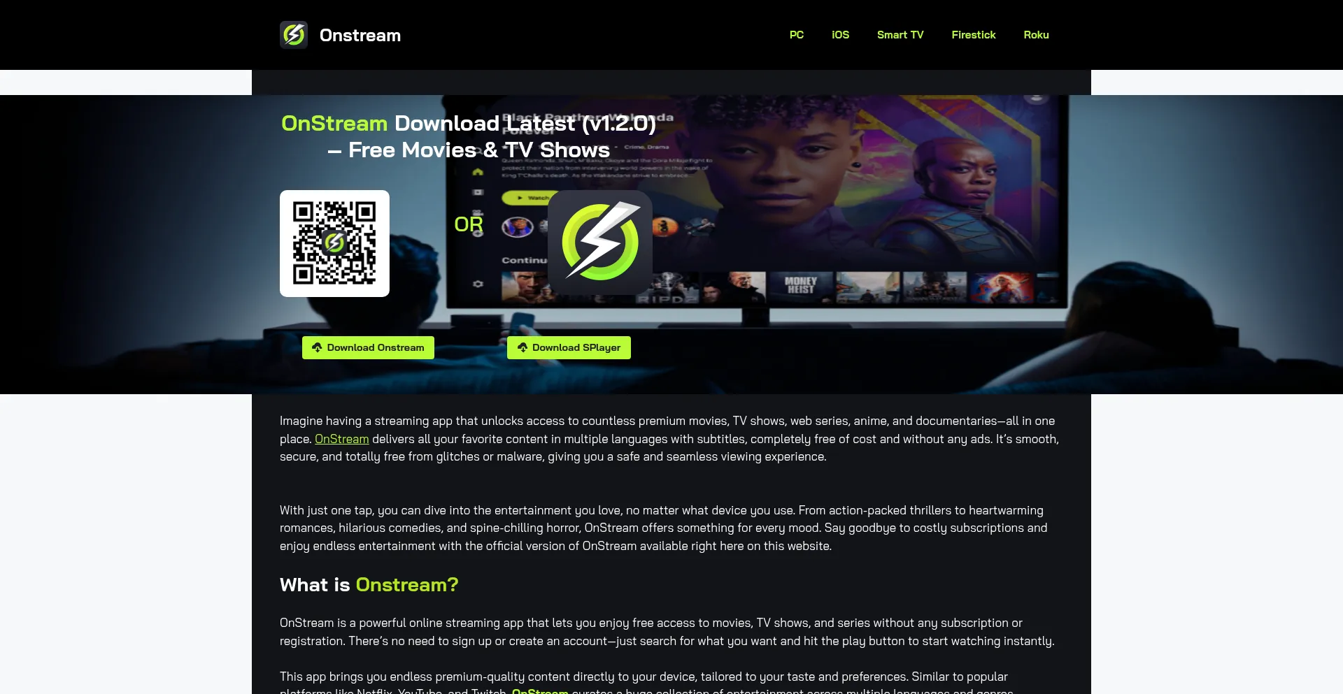 Onstreamz.app