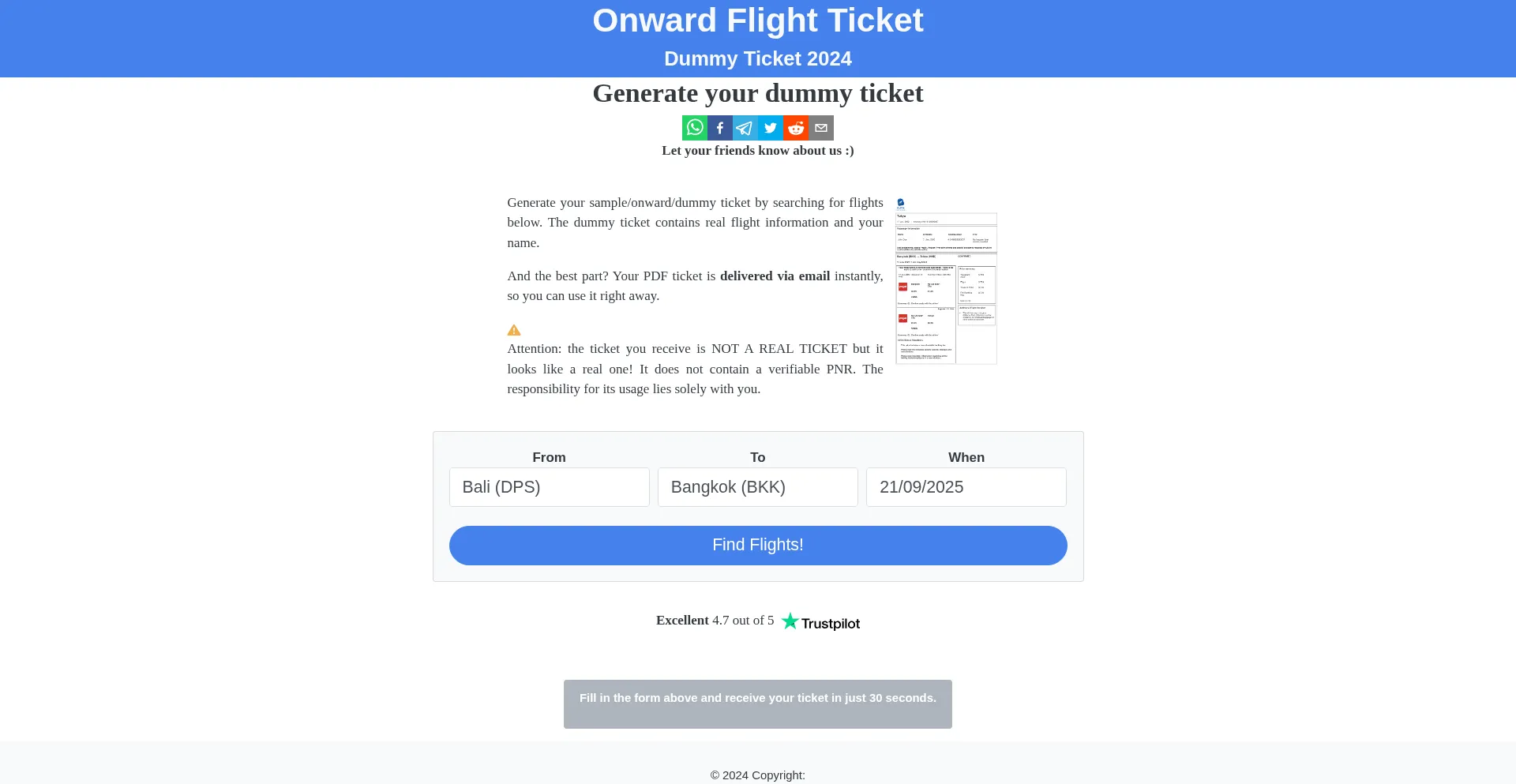 Ist Onwardflightticket.com sicher und vertrauenswürdig?