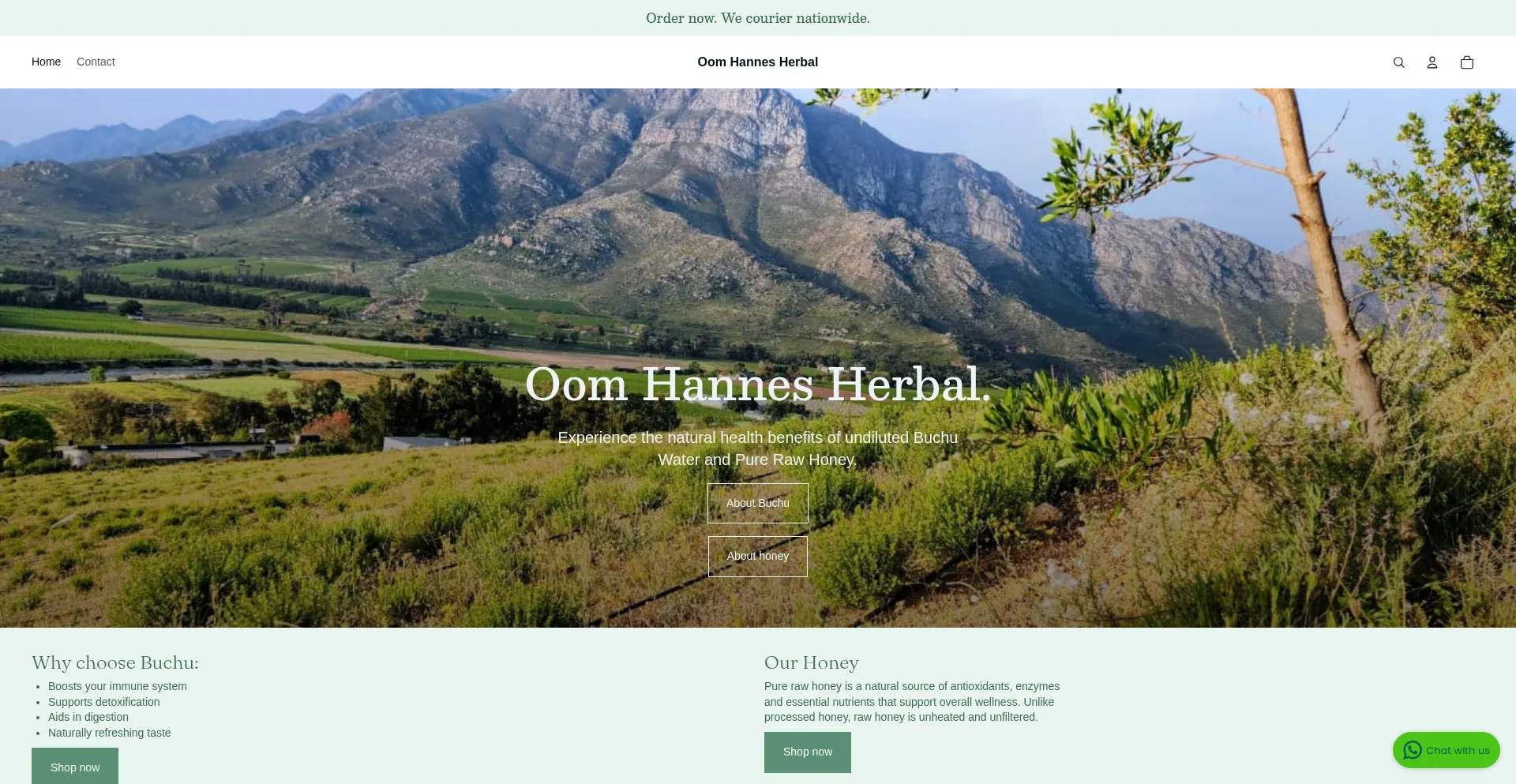 Oomhannesherbal.co.za