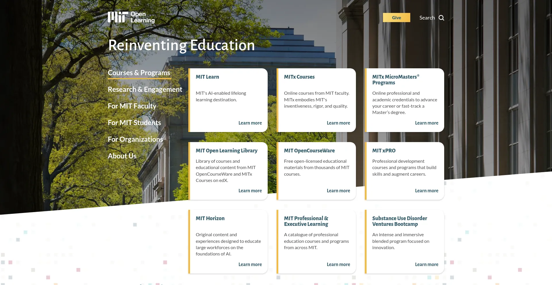 Openlearning.mit.edu Screenshot