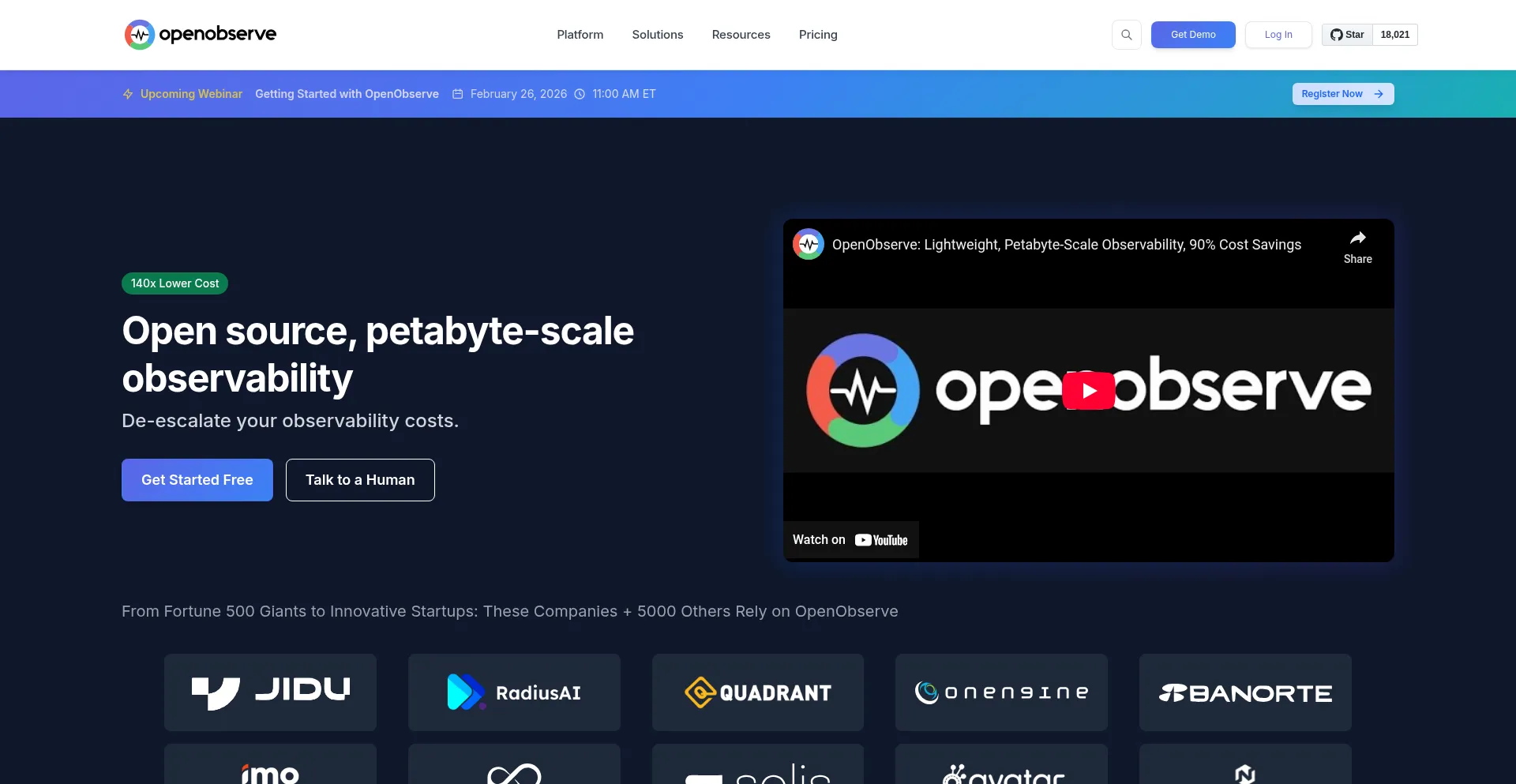 Openobserve.ai: Ist die Seite sicher? (Vertrauen 93/100)