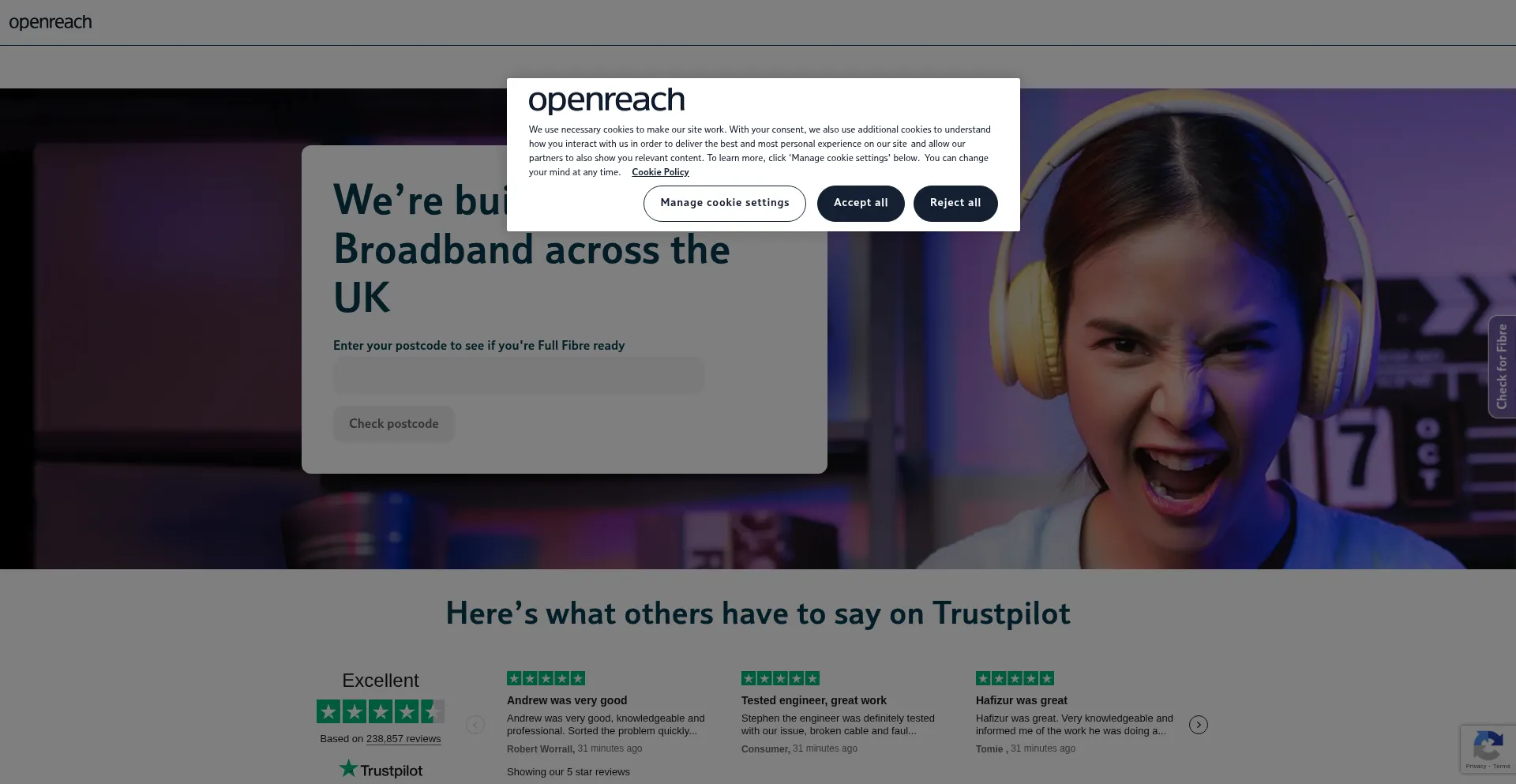 Ist Openreach.co.uk sicher und vertrauenswürdig?