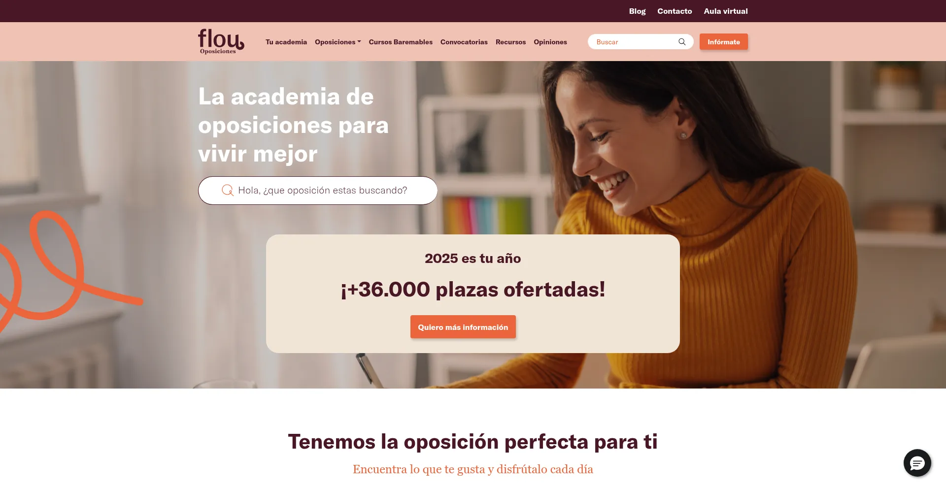 Oposicionesflou.com Screenshot