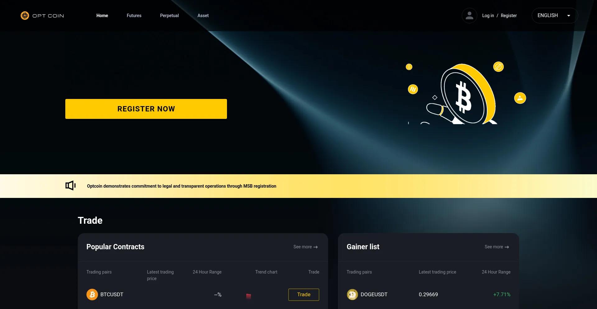 Ist Optcoinop.com sicher und vertrauenswürdig?