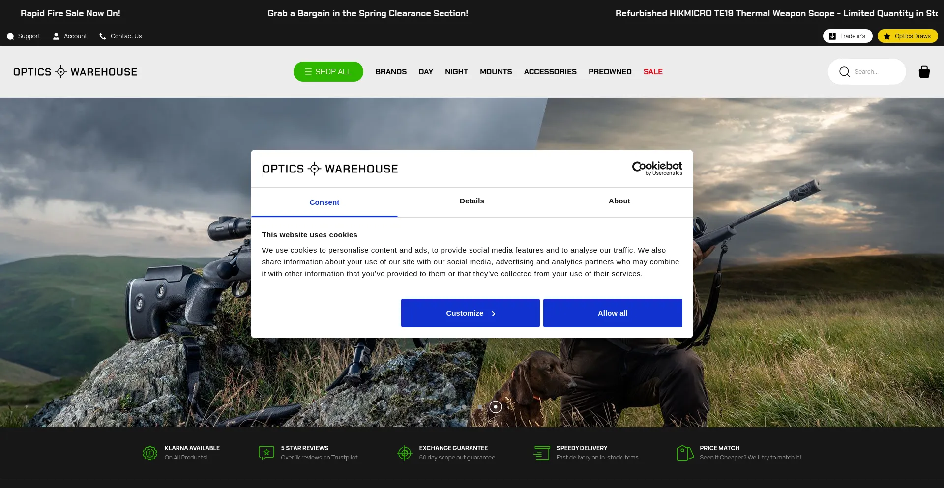 Opticswarehouse.co.uk