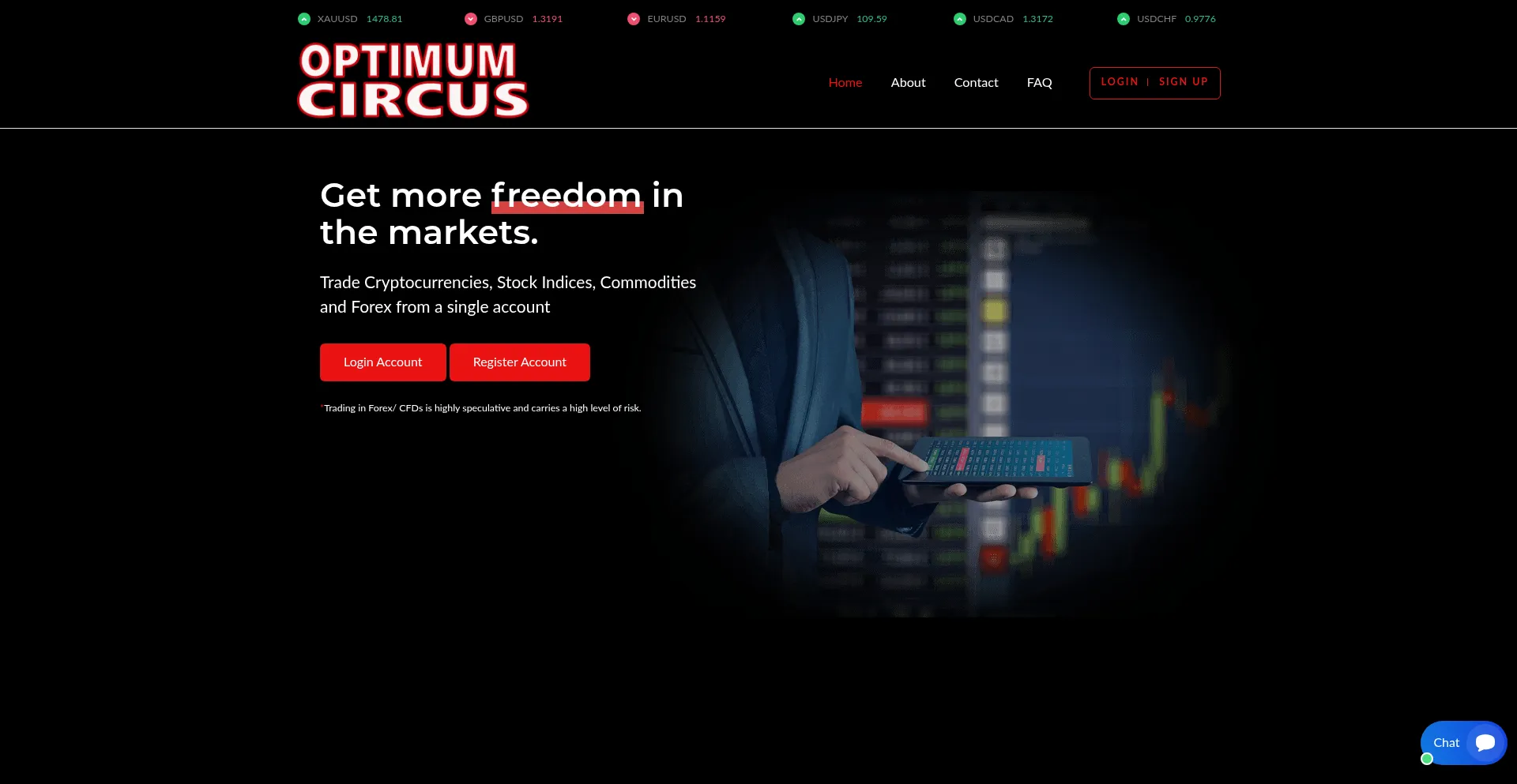 Ist Optimumcircus.online sicher und vertrauenswürdig?