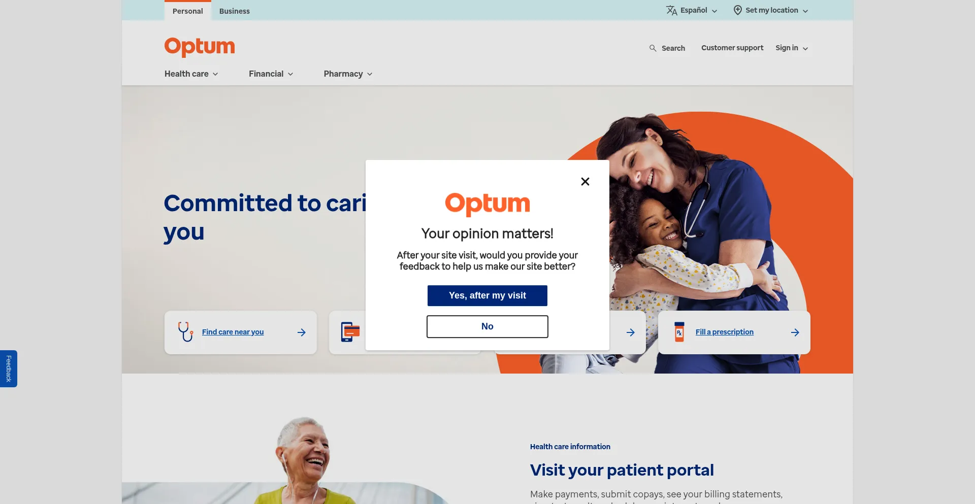 Ist Optum.com sicher und vertrauenswürdig?
