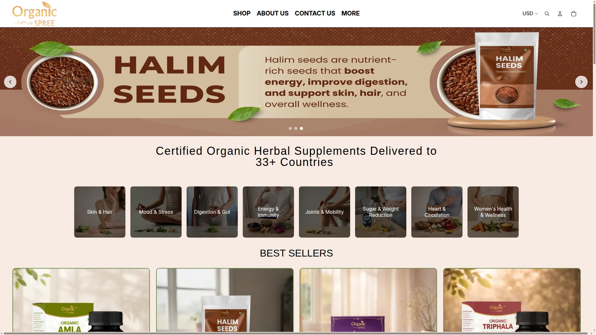 Organicspreestore.com